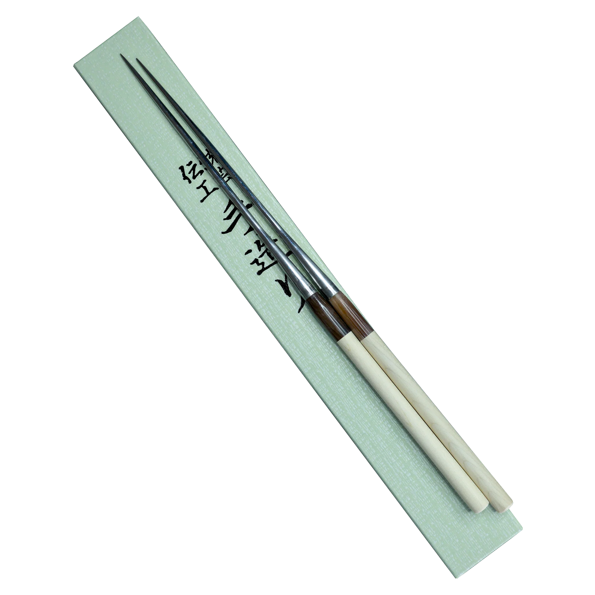Discover the precision and artistry of Japanese Moribashi chopsticks elegantly displayed.