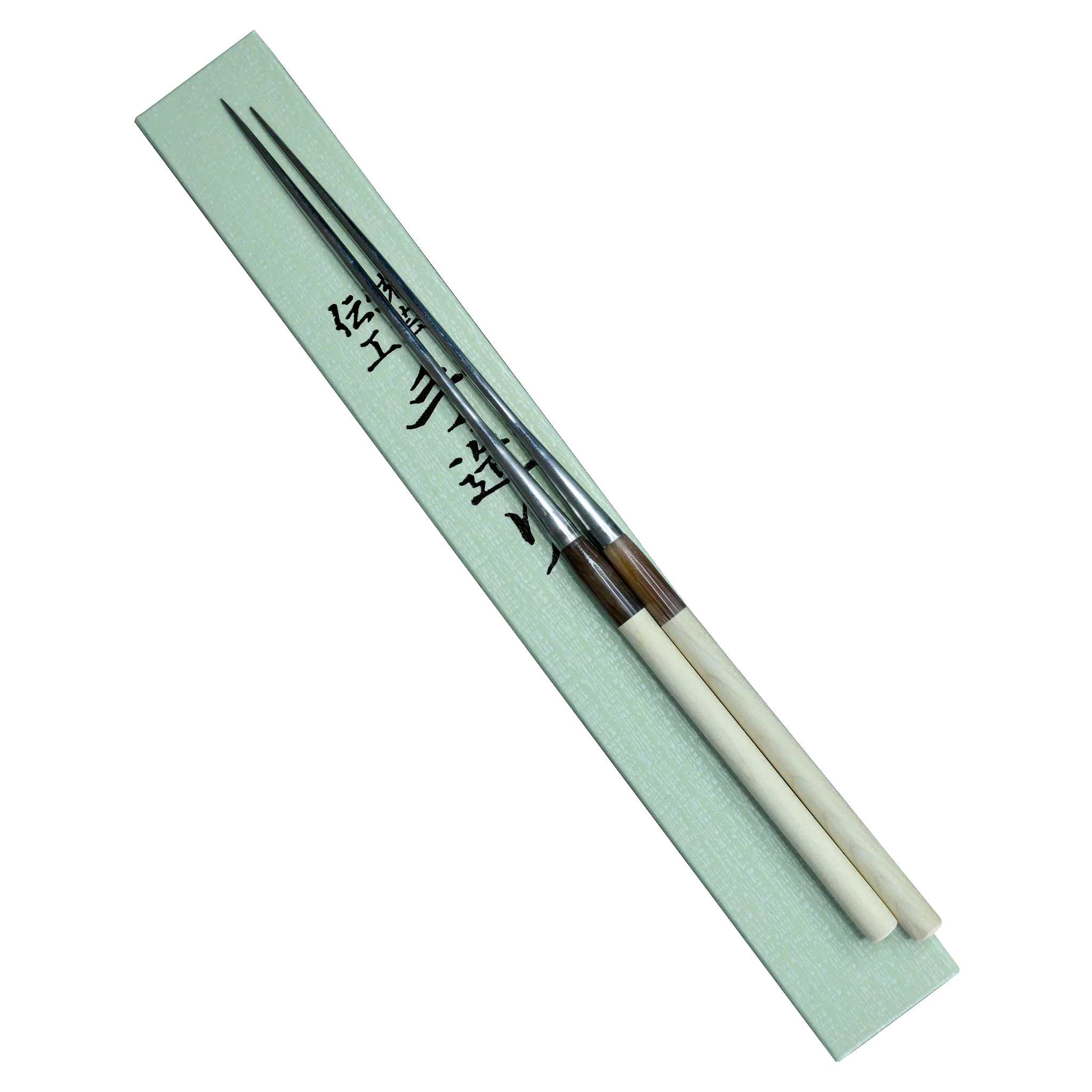 Discover the precision and artistry of Japanese Moribashi chopsticks elegantly displayed.