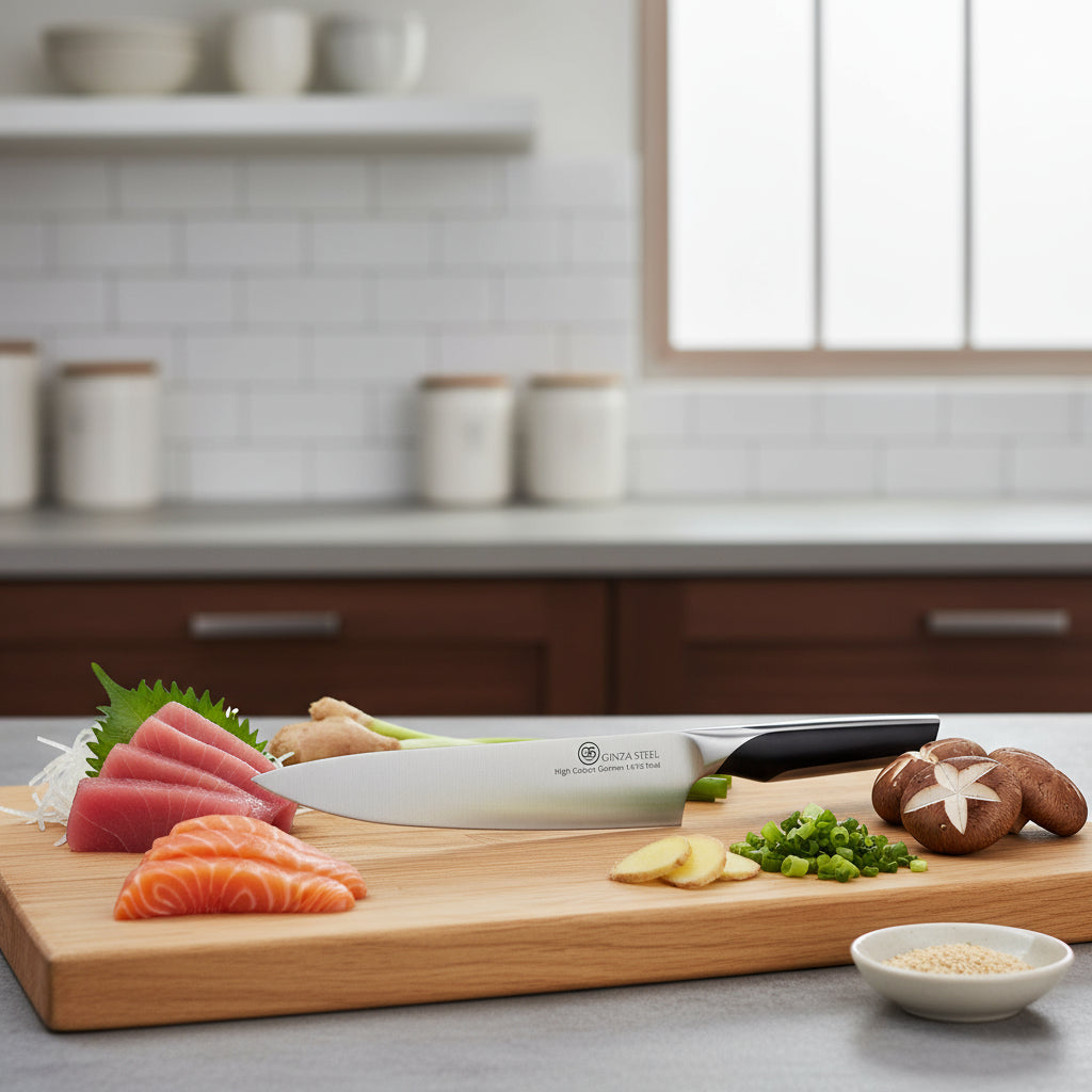 Ginza Steel | KÜCHEN Series — German 1.4116 Steel Kitchen Knives