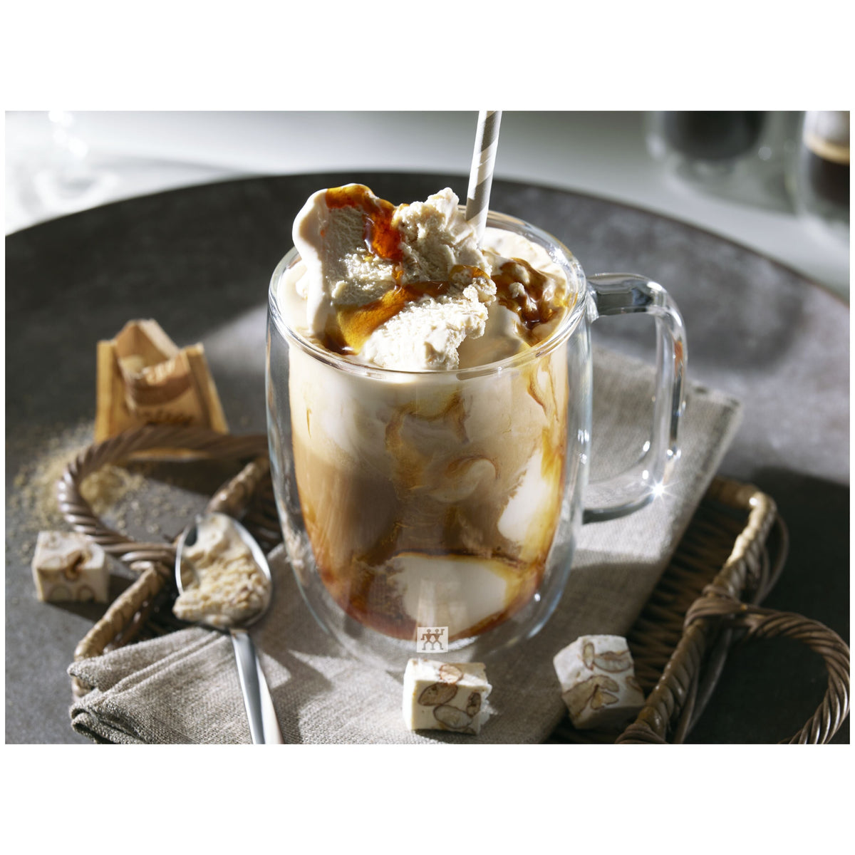ZWILLING Sorrento Plus 2 Piece Coffee Glass Set, Transparent