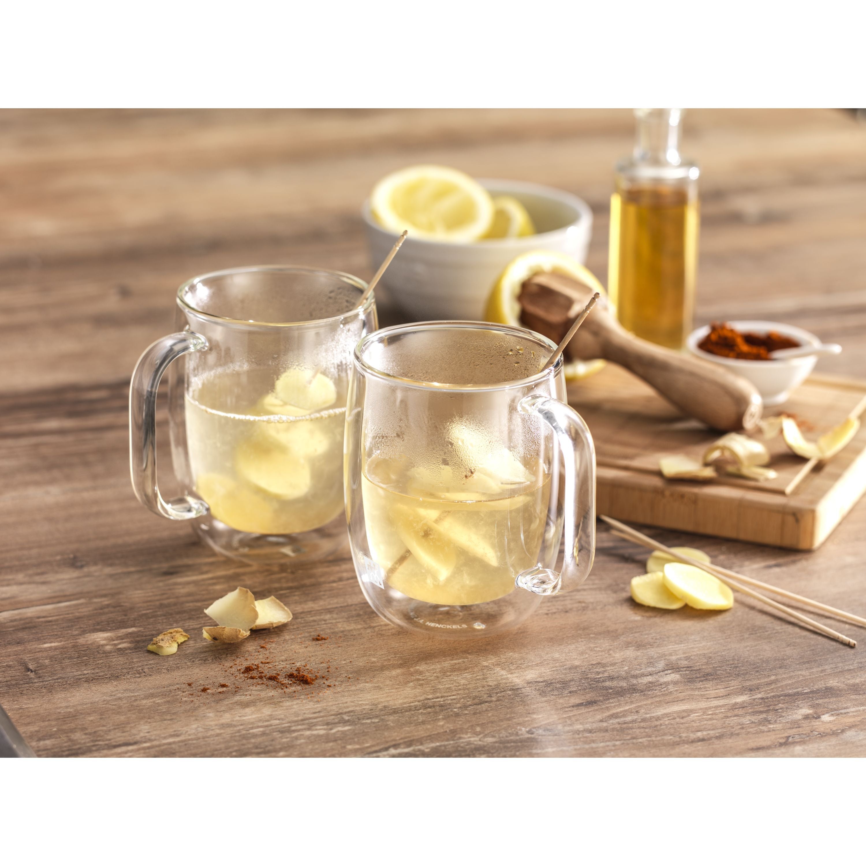 ZWILLING Sorrento Plus 8 Piece Coffee Mug Set - Value Pack, Transparent