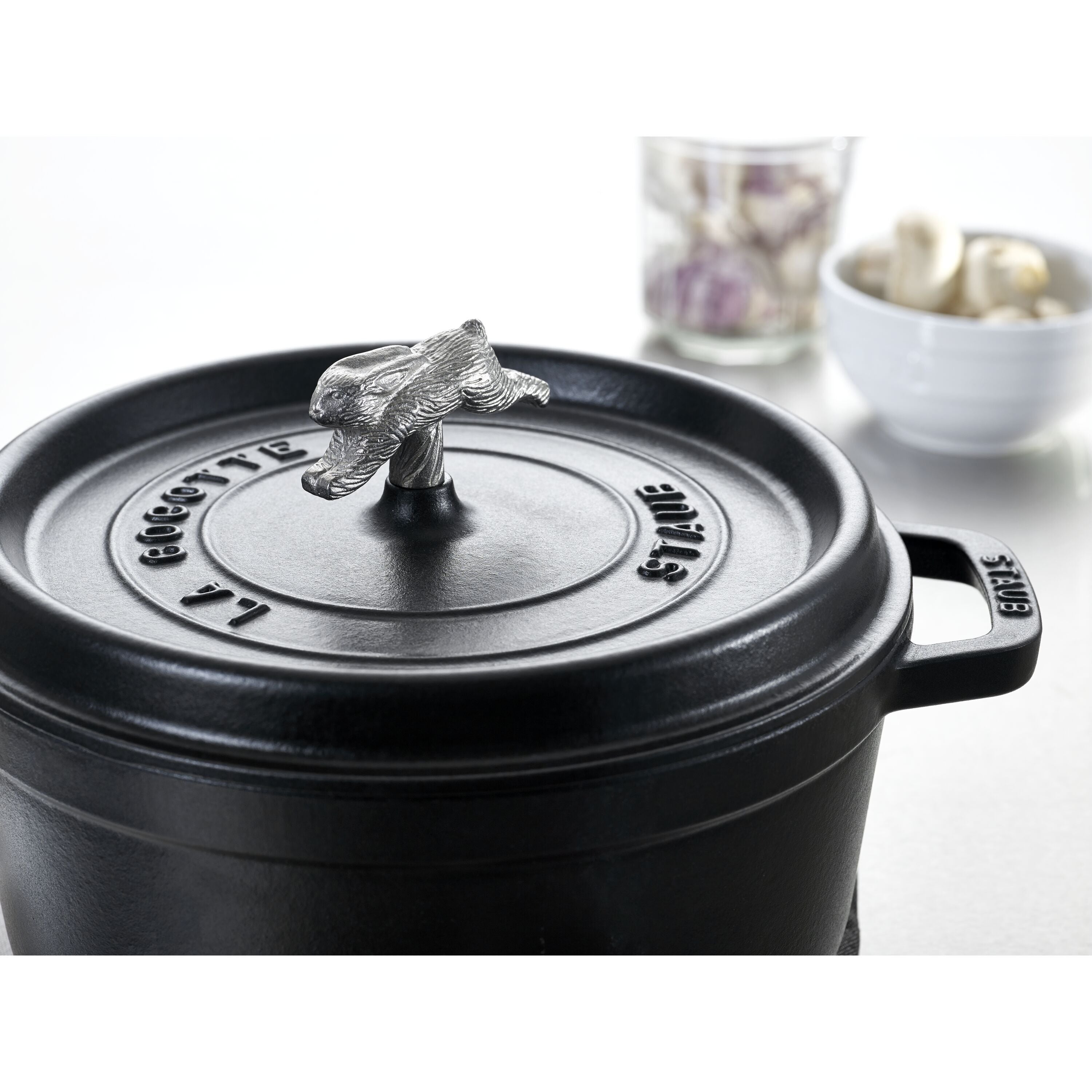 STAUB Stainless Steel Rabbit Knob