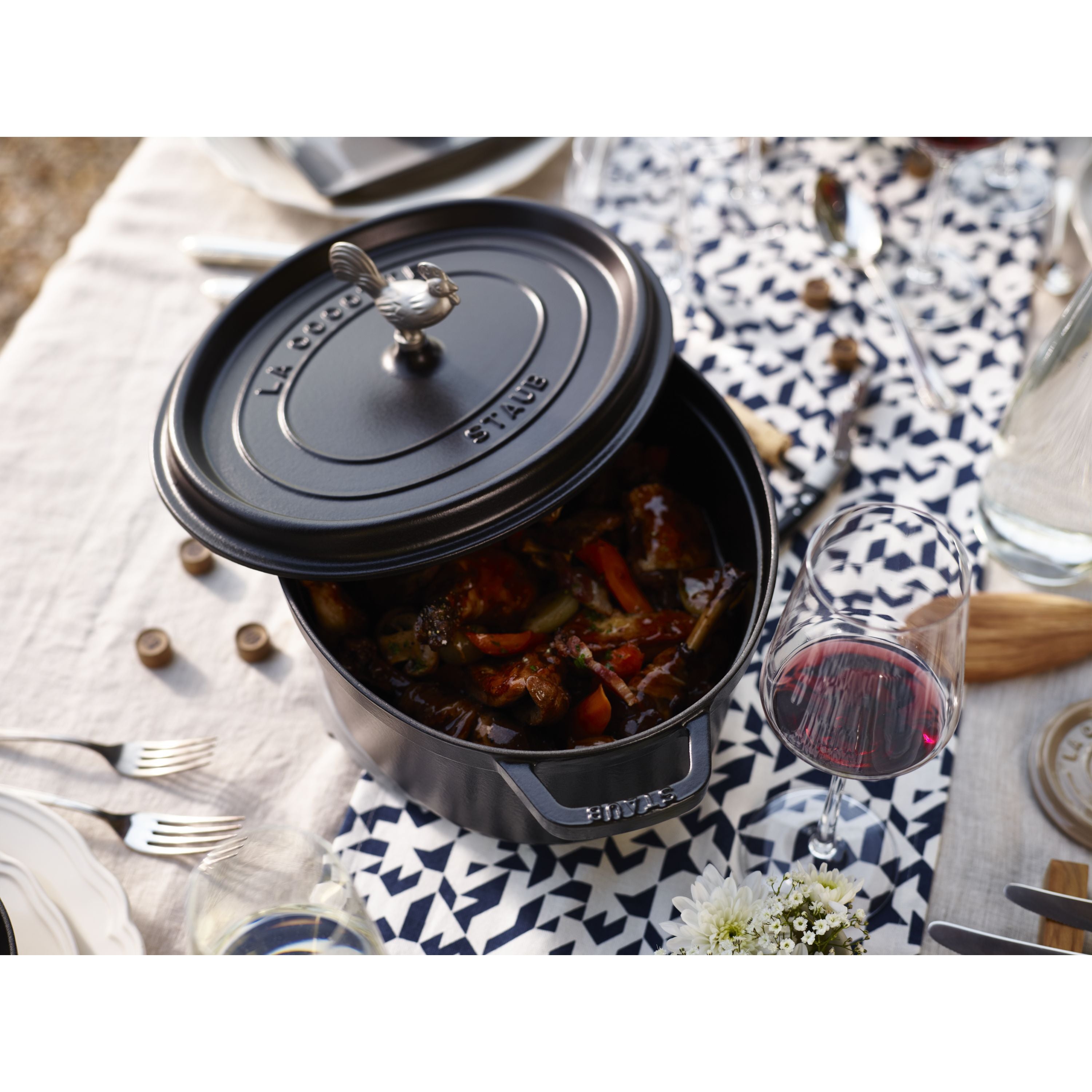 STAUB Stainless Steel Chicken Knob