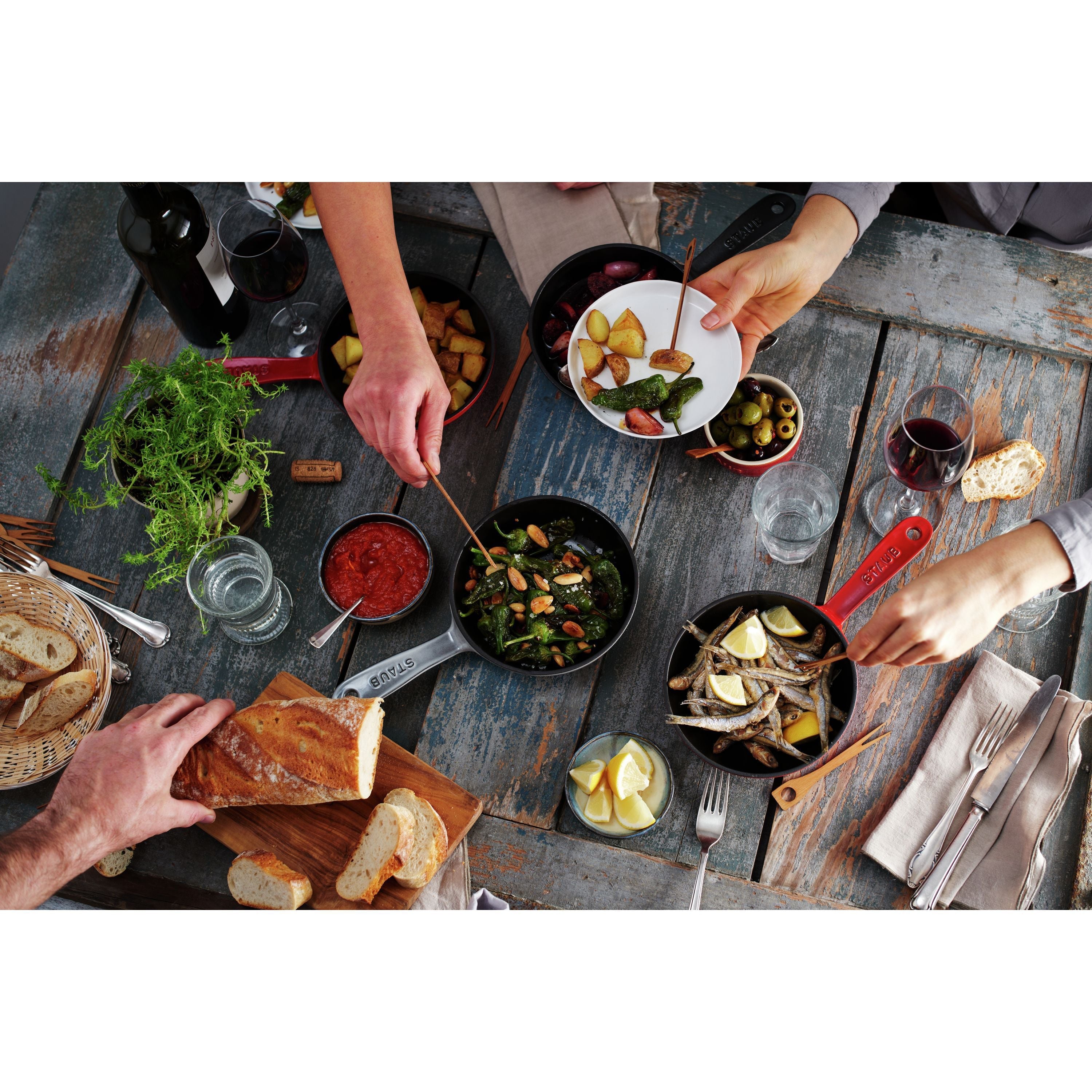 STAUB Pans 16 cm / 6.5 inch Cast Iron Frying Pan, Black-3