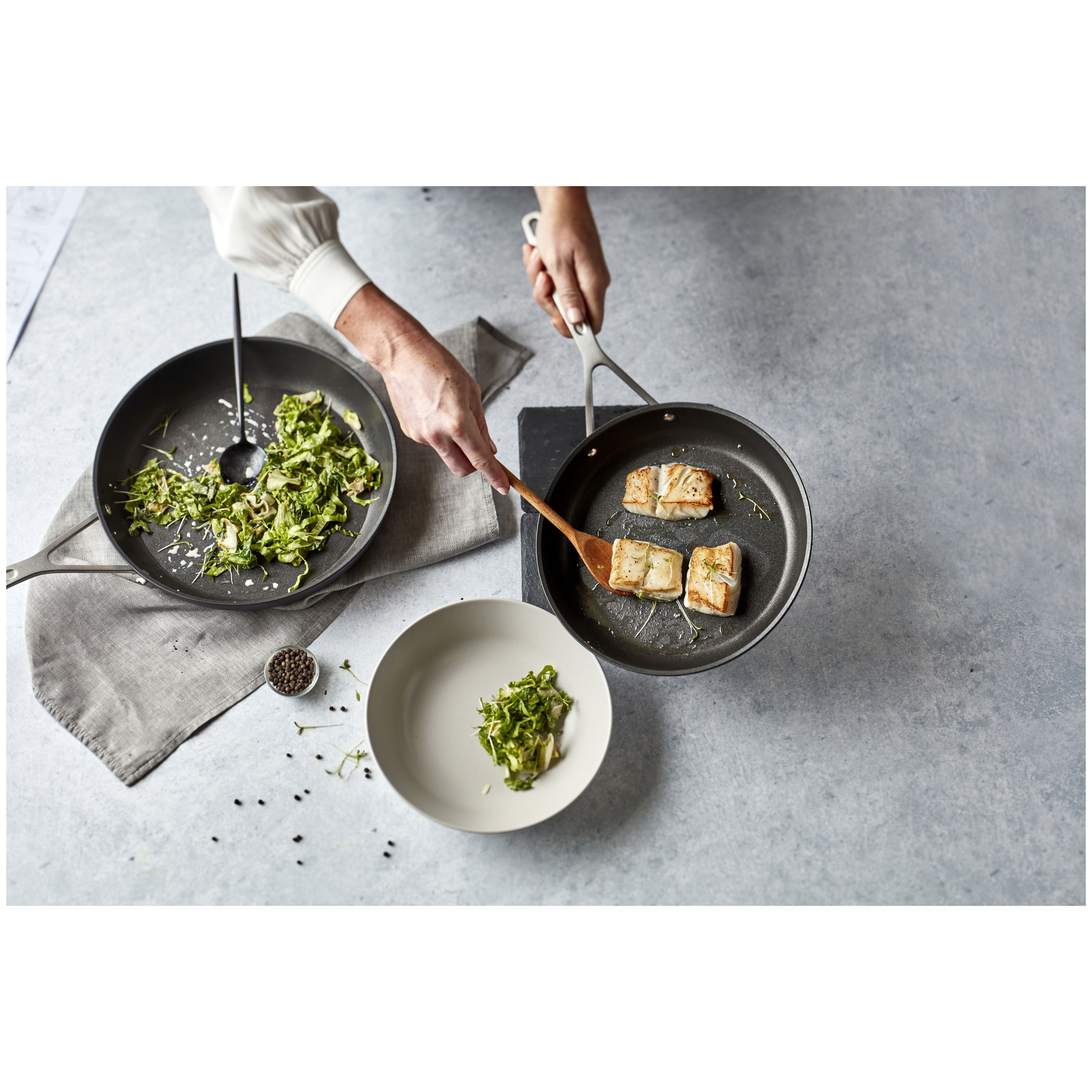 DEMEYERE Alu Industry 3 20 cm / 8 inch Aluminum Frying Pan