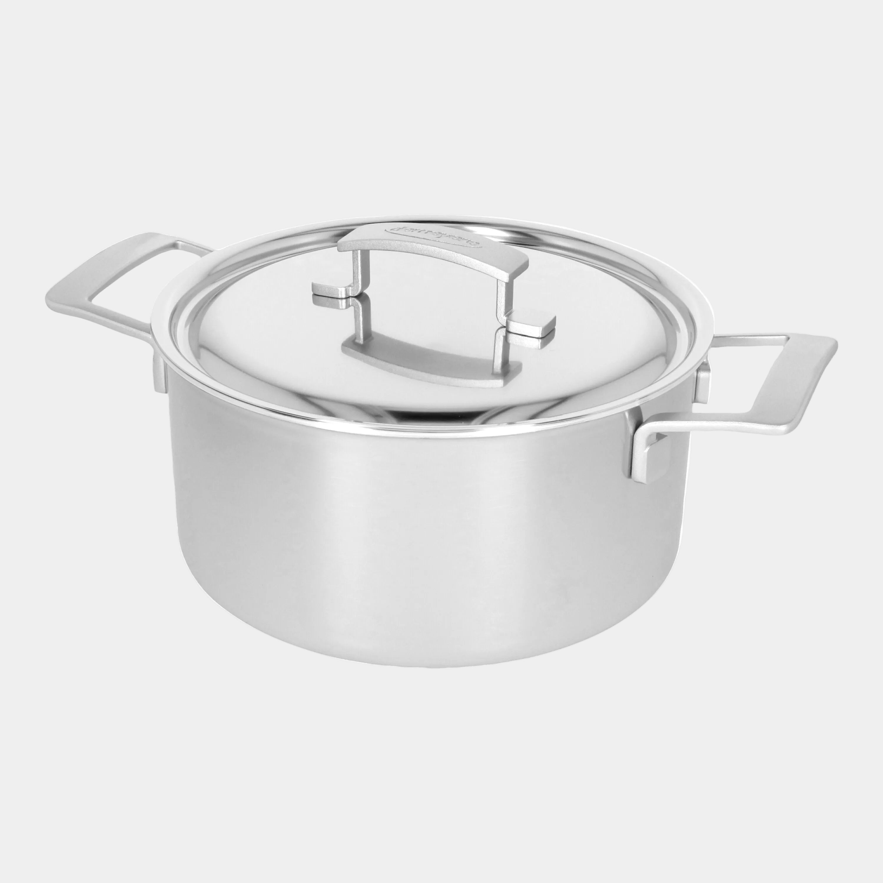 DEMEYERE Industry 5 5.2 L 18/10 Stainless Steel Stew Pot With Lid