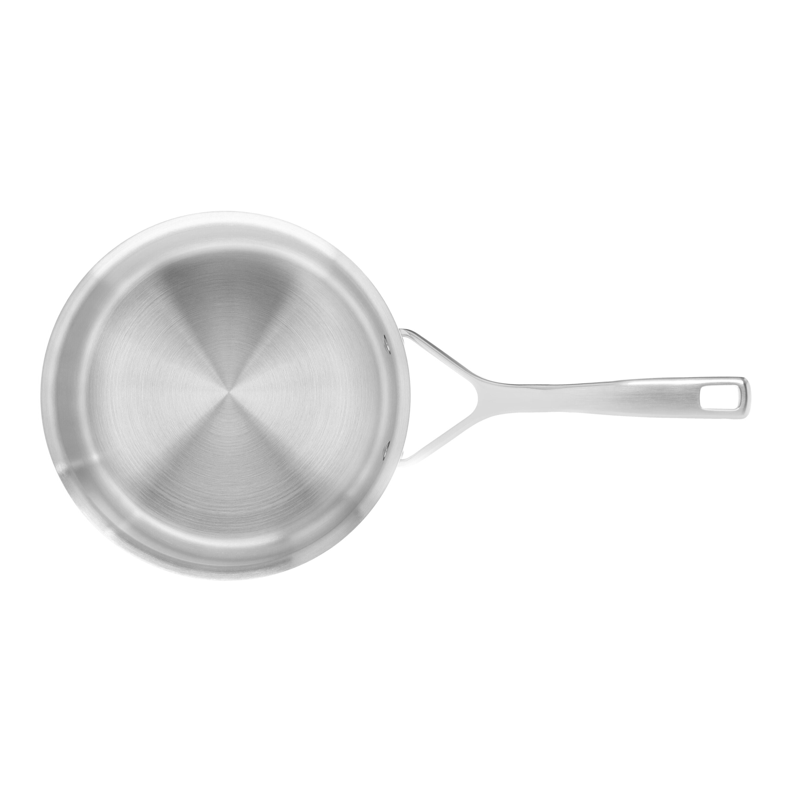 DEMEYERE Essential 5 1.4 L 18/10 Stainless Steel Round Sauce Pan, Silver