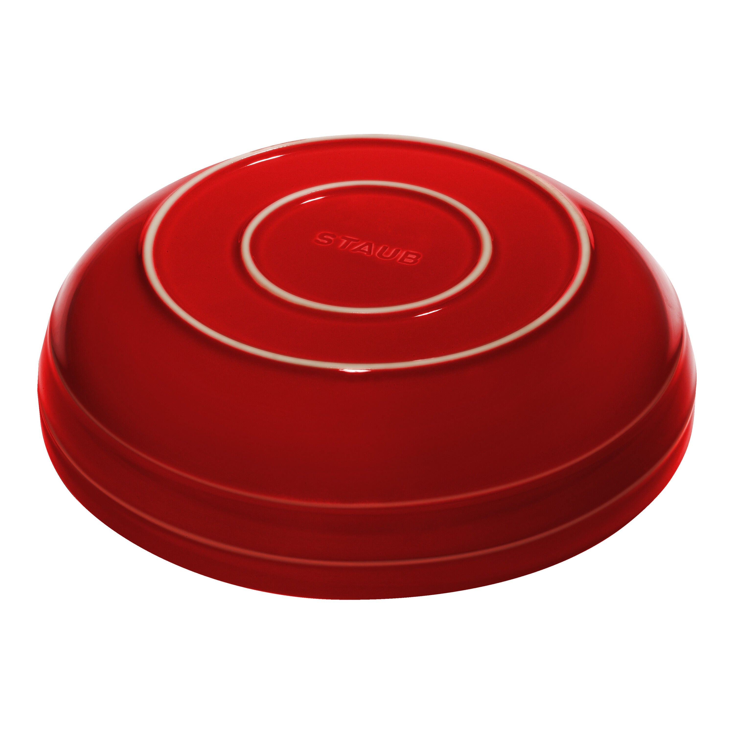 STAUB Ceramique 28 cm Ceramic Round Serving Bowl, Cherry-1