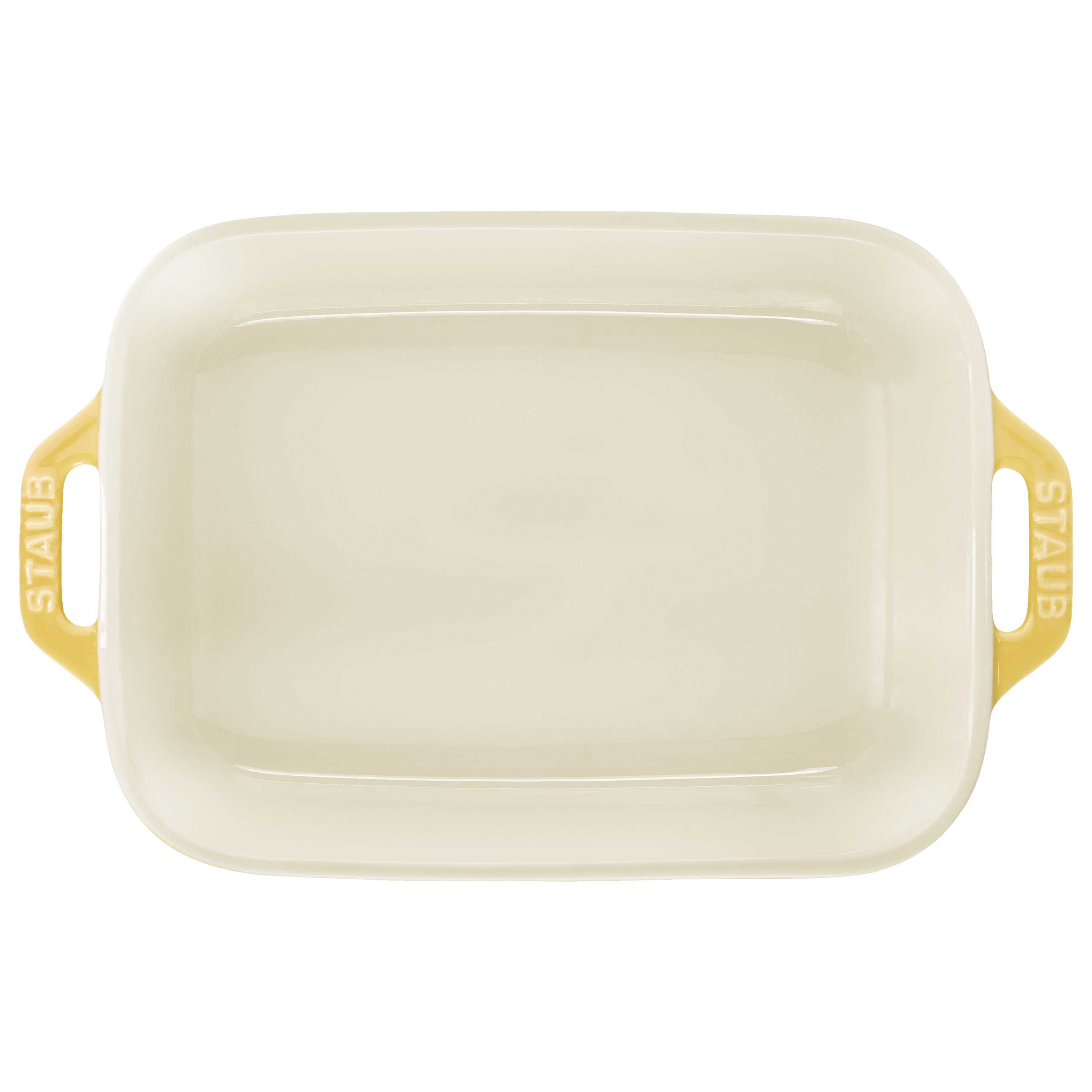 STAUB Ceramique Rectangular Baking Dish Set Citron 3 Piece-1