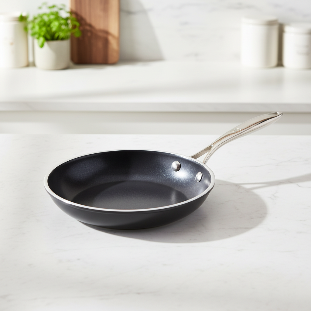 ZWILLING Forte Plus Frying Pan, 20 cm / 8 inch, Aluminum, Ceramic Titanium