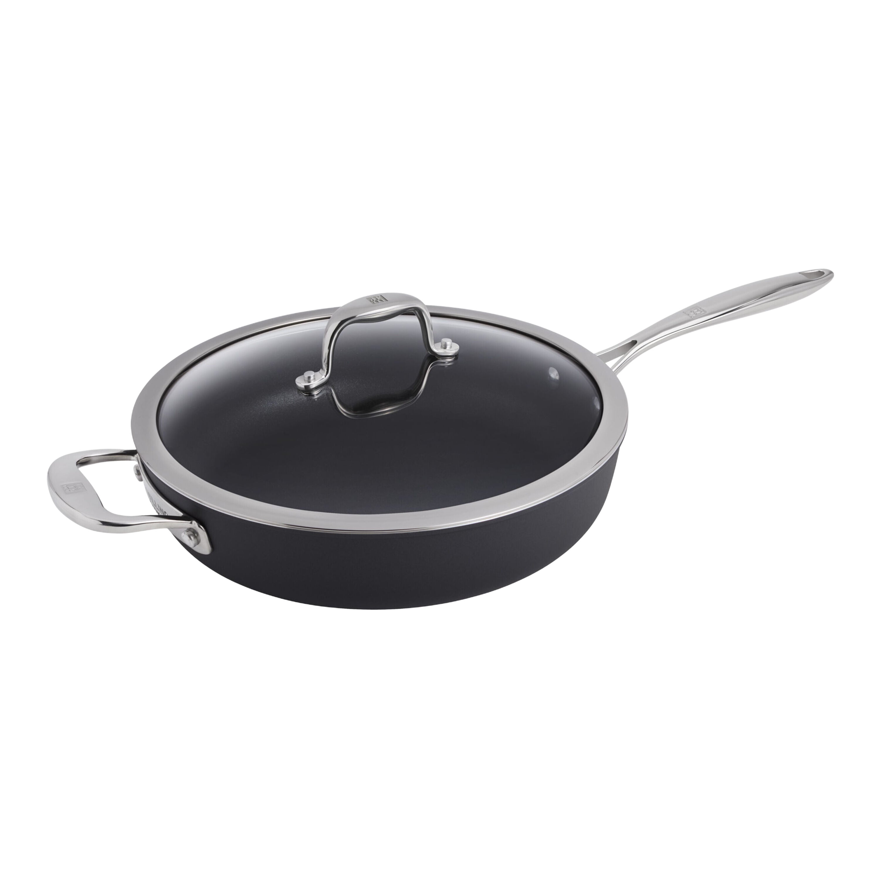 ZWILLING Forte Plus Saute Pan With Lid, 28 cm, Aluminum, Ceramic Titanium-0