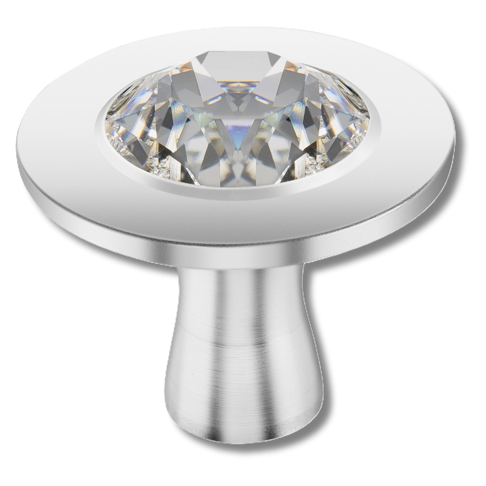 STAUB Cast Iron - Accessories Stainless Steel Round Knob Adorned With Crystal By Swarovski