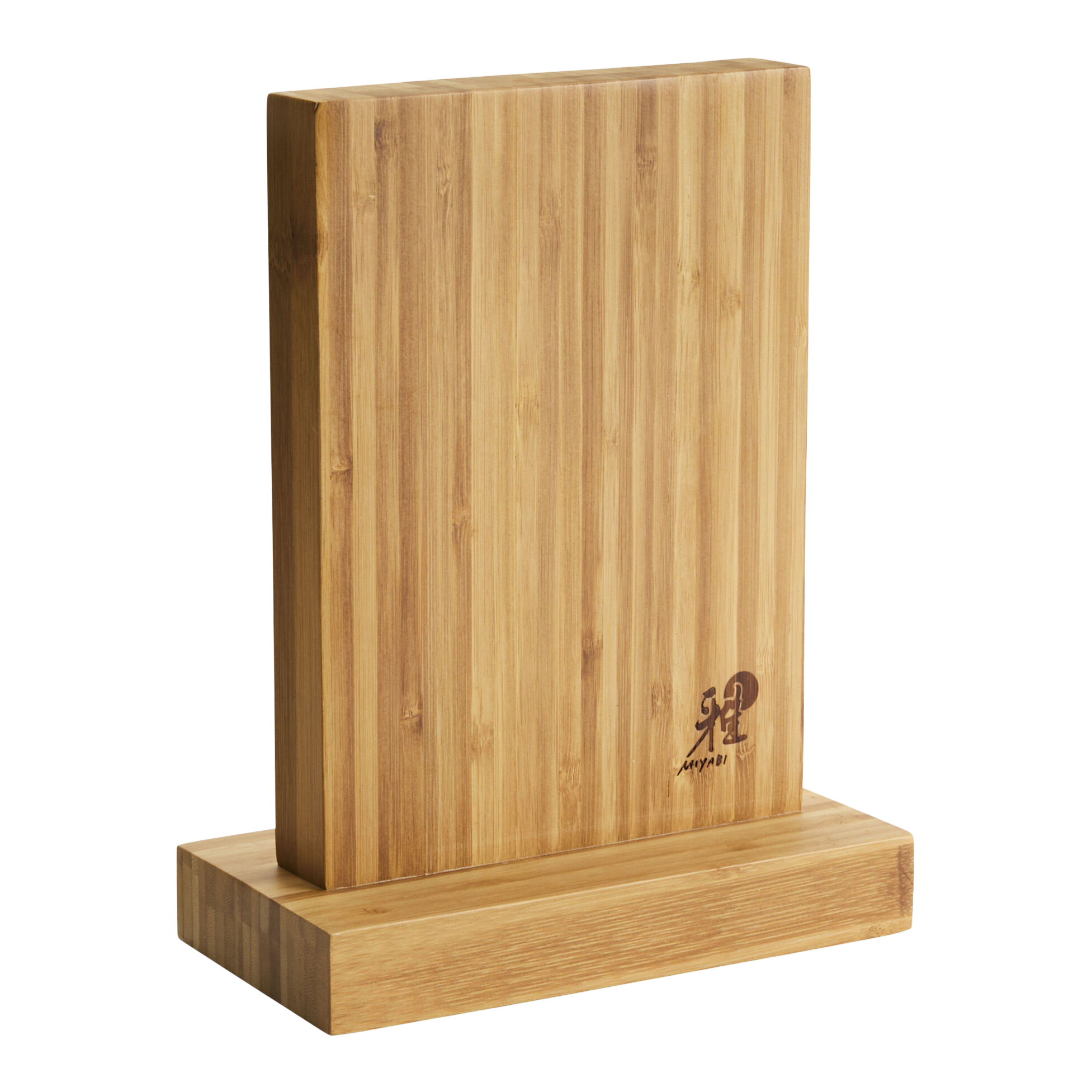 MIYABI Magnetic Bamboo Knife Block - Mini (Empty)