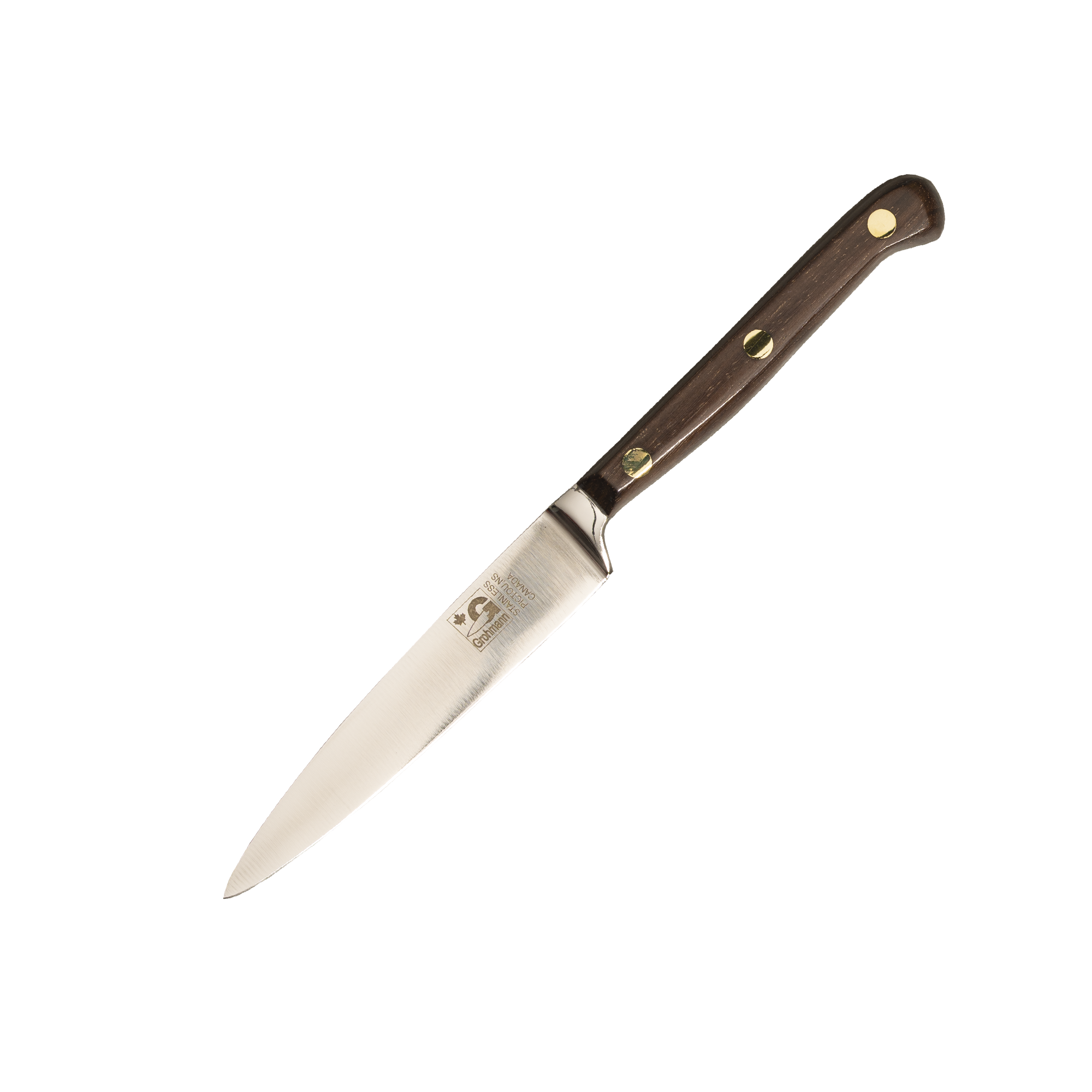 Grohmann Forged 4-Inch Paring Knife Knife with Rosewood Handle