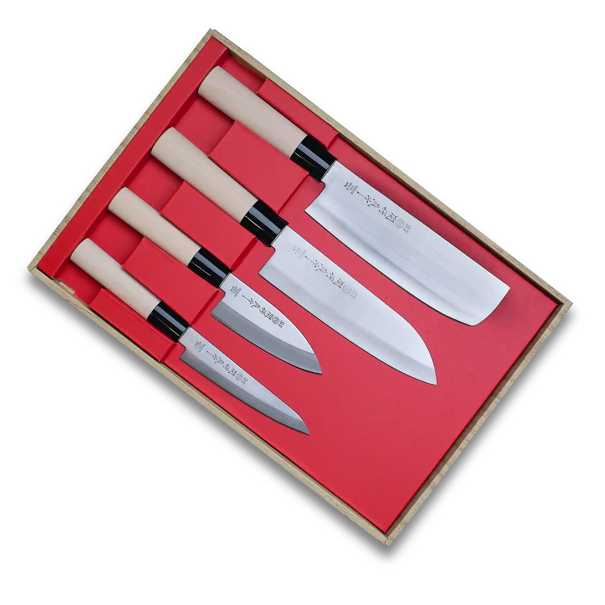 Four Piece Knife Set - Made in Japan | Tsubazo
