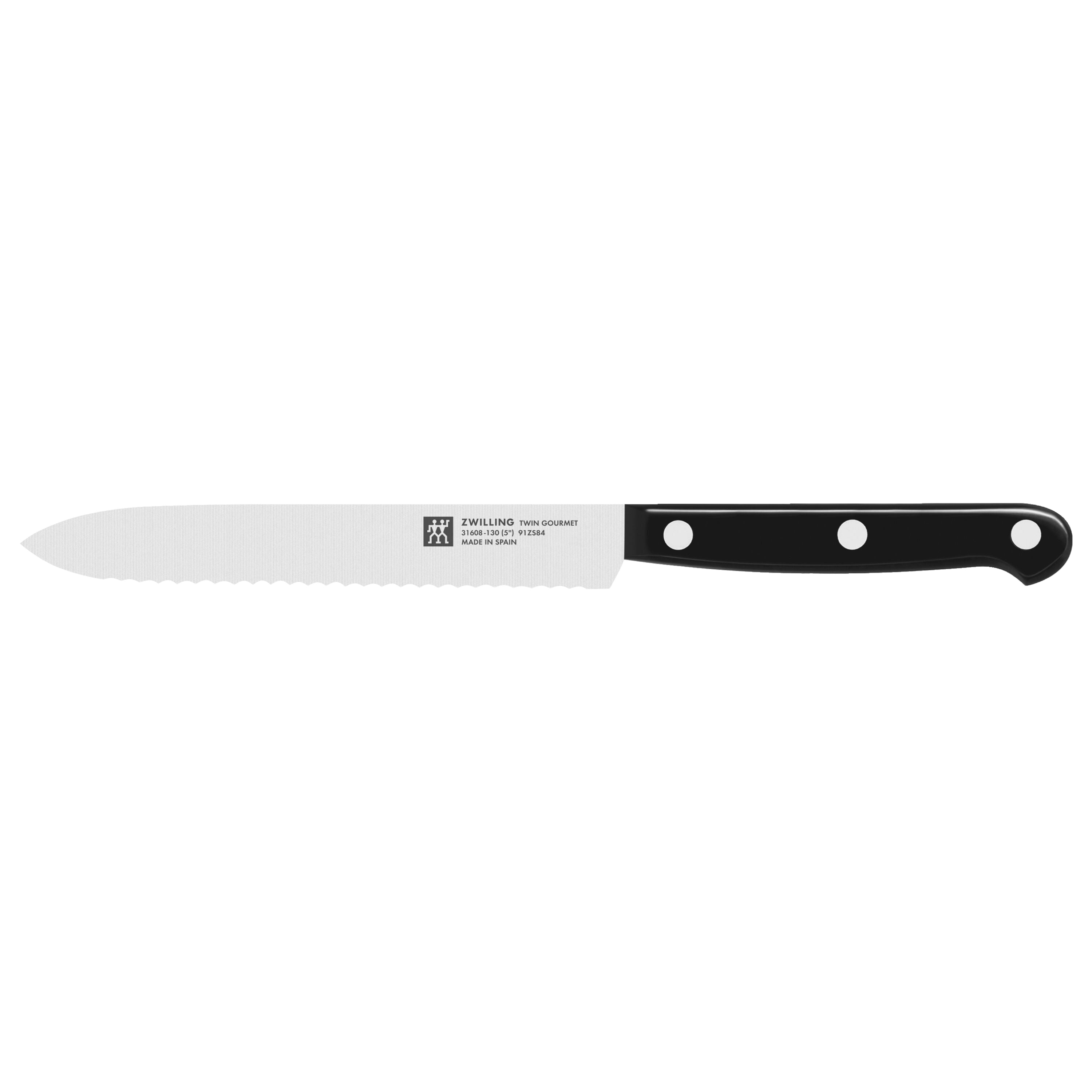 ZWILLING TWIN Gourmet 10 Piece Knife Block Set
High Carbon Steel Knives NO STAIN FRIODUR Ice-Hardened.-1