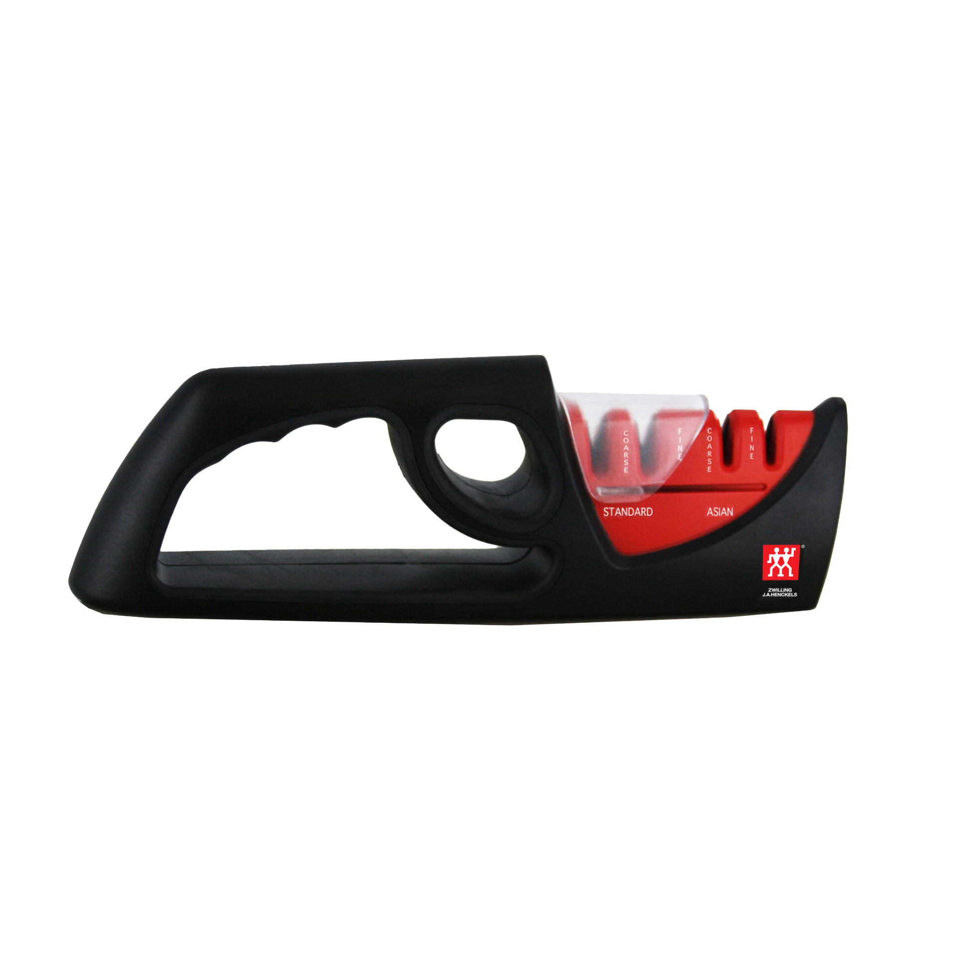Zwilling 4‑Stage Pull‑Through Knife Sharpener – Dual-Angle Ceramic Rods for Western & Asian Knives