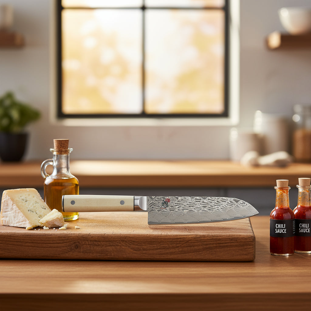 Santoku knife, made in Japan