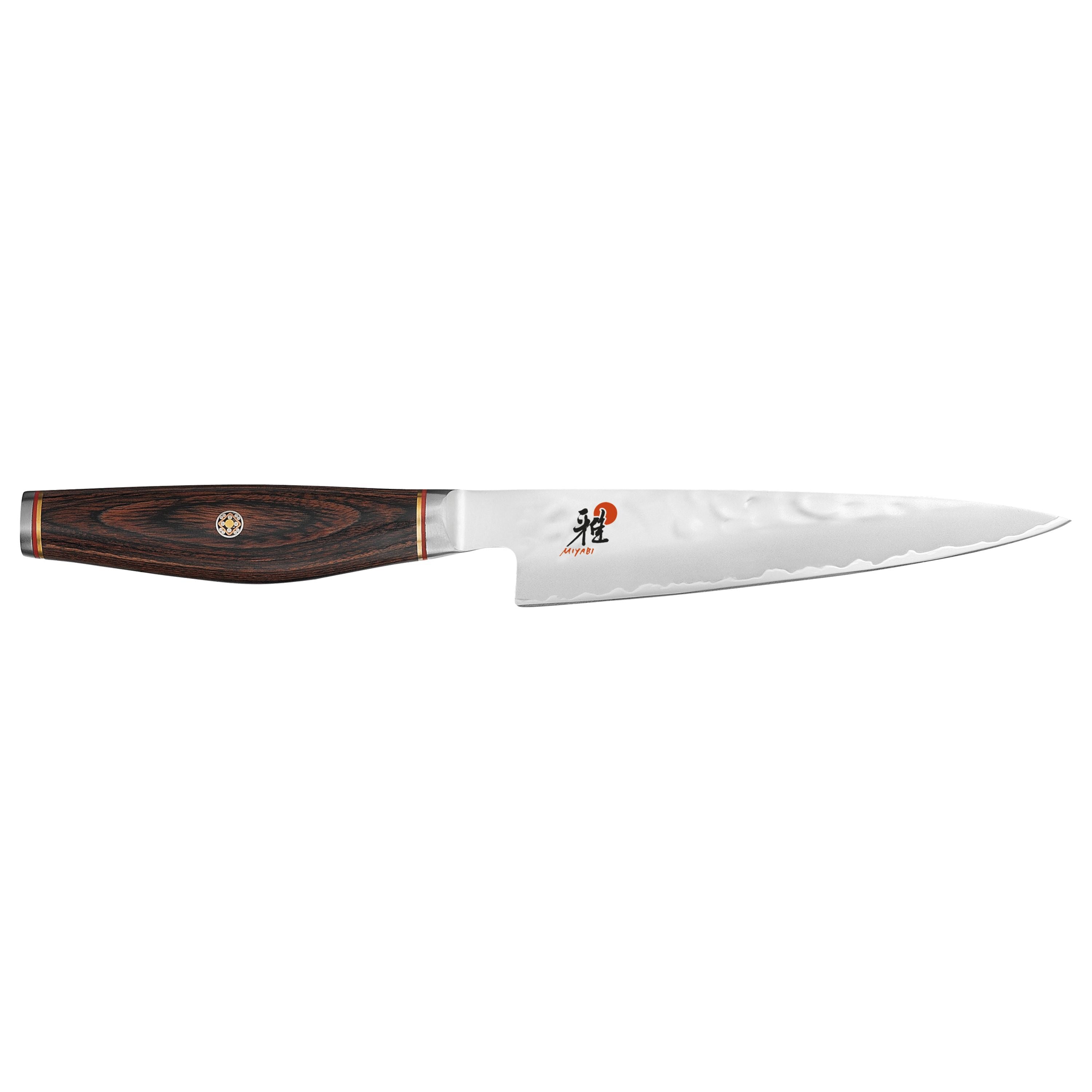 MIYABI 6000 MCT 2 Piece Knife Set, Brown-1