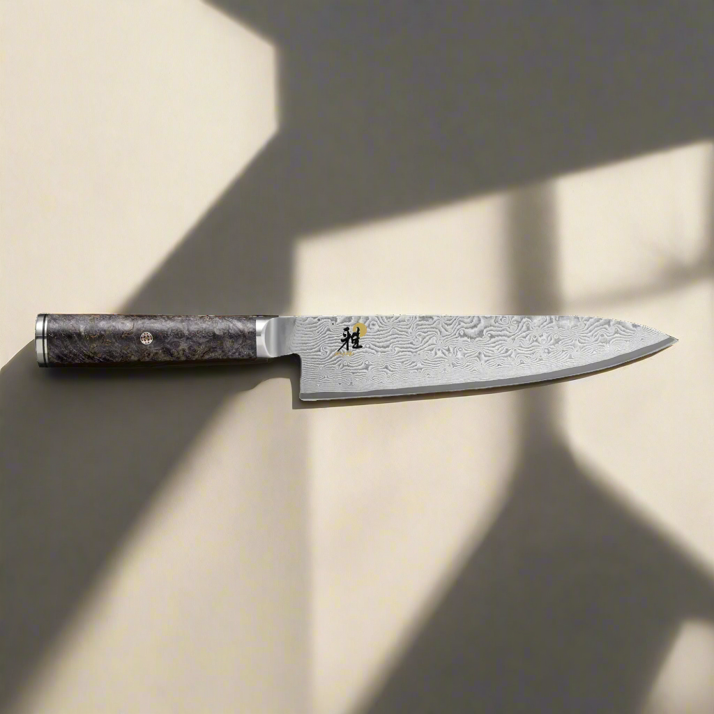 Elite Chef’s Set: MIYABI 5000 MCD 67 Knife with Authentic Japanese Sheath