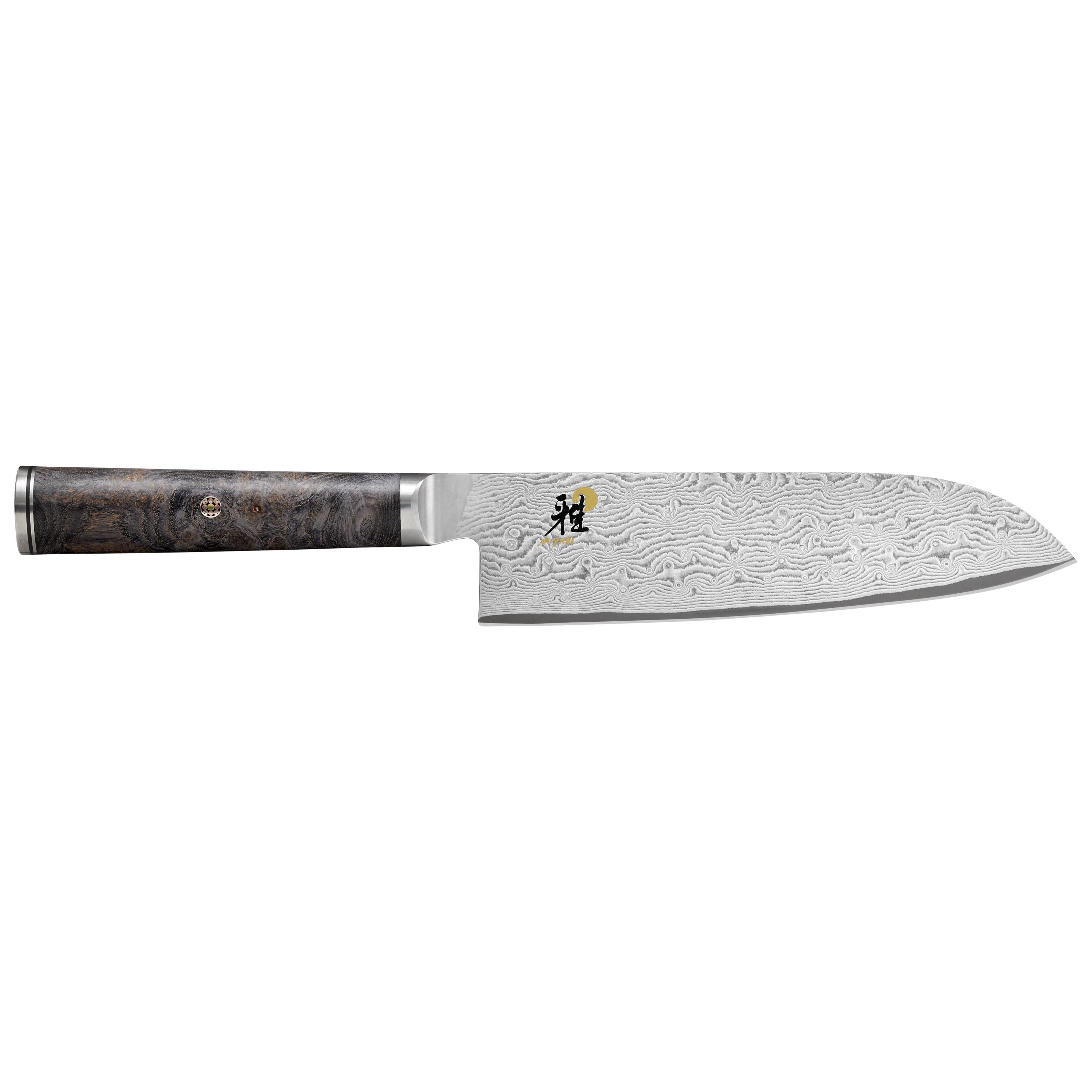 MIYABI 5000 MCD 67 2 Piece Santoku And Prep Knife Set, Brown