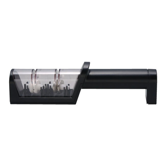 Miyabi Two‑Stage Diamond/Ceramic Handheld Sharpener – Ergonomic Non‑Slip Design