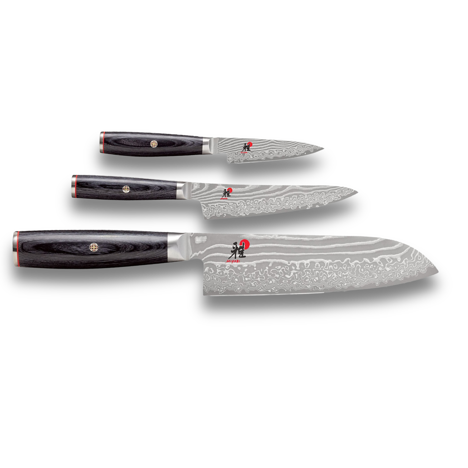 MIYABI 5000 FC-D 3 Piece Knife Set