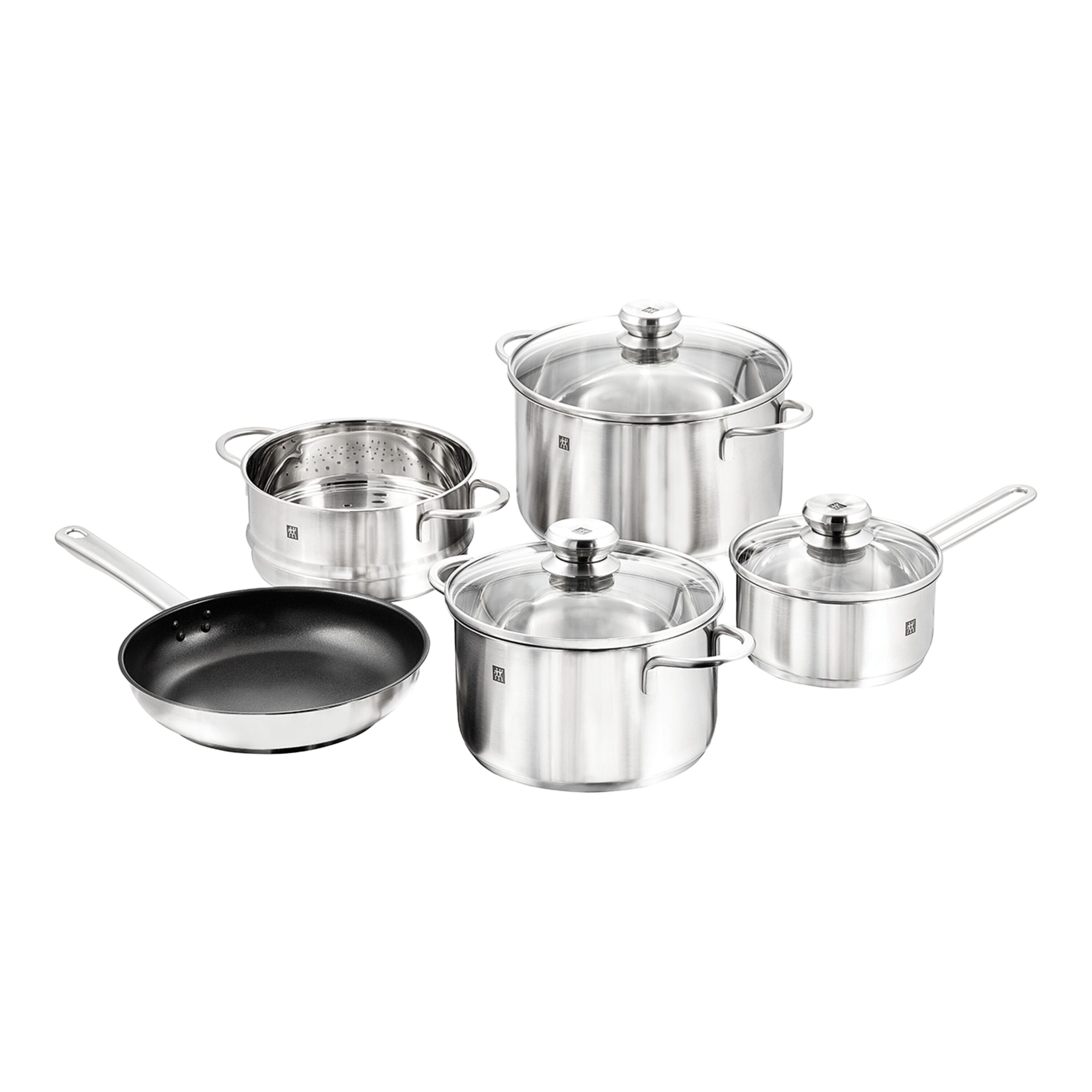 ZWILLING TWIN Nova 8 Piece 18/10 Stainless Steel Cookware Set-0