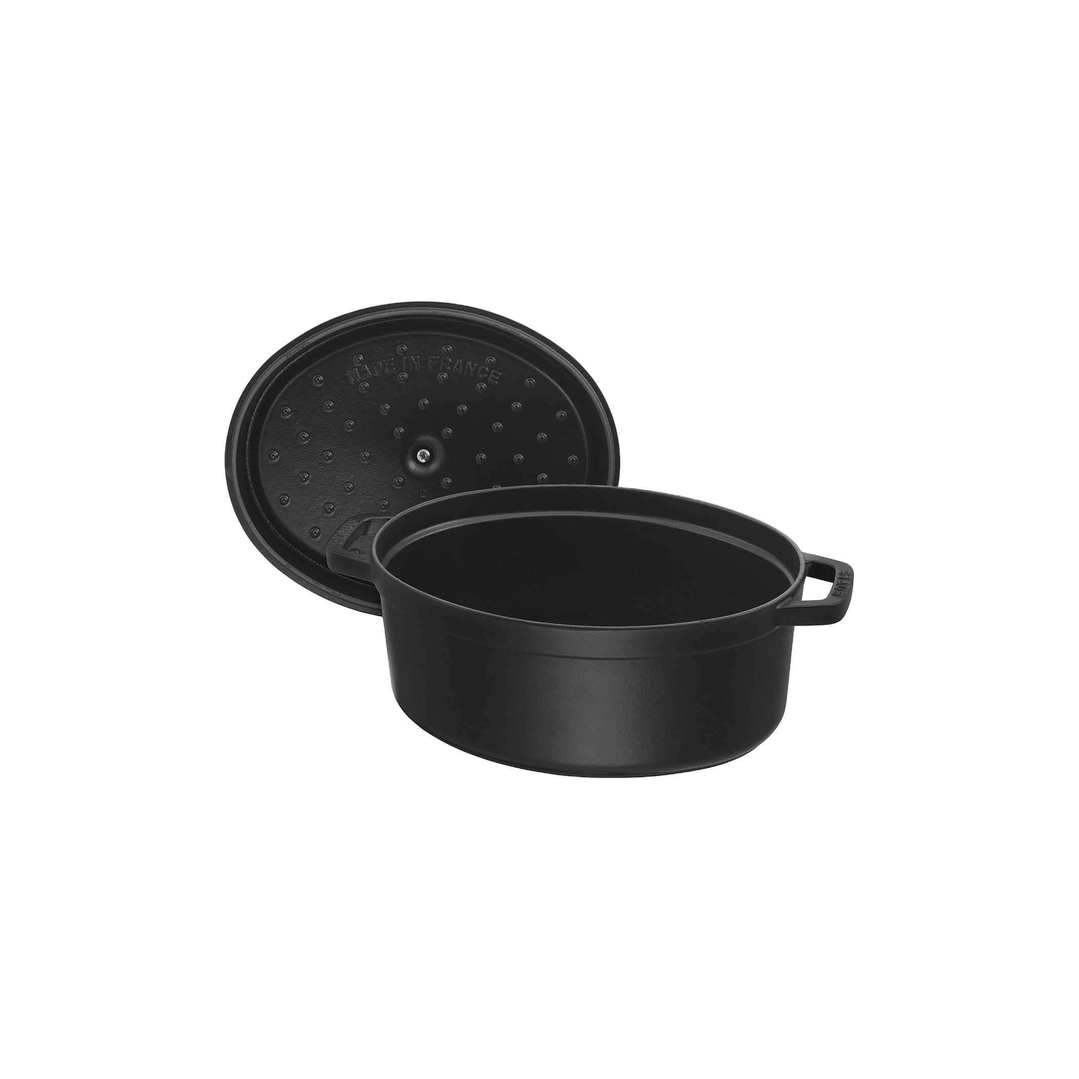 STAUB La Cocotte 8L Cast Iron Oval Roaster Oven Black-2