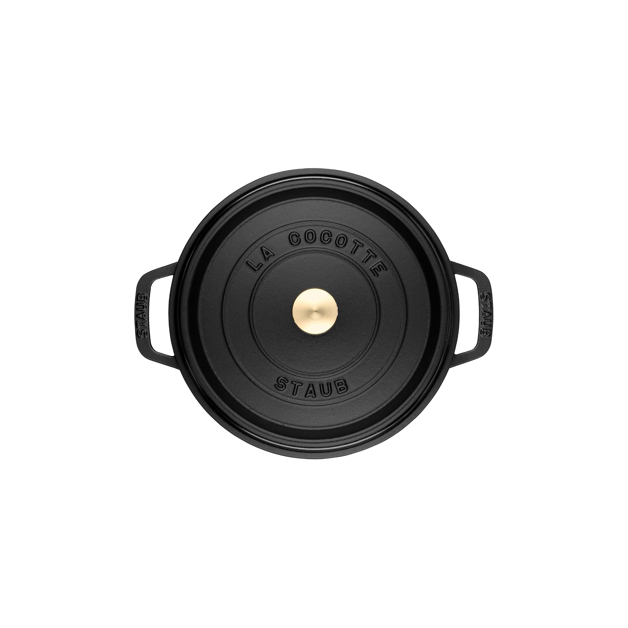 STAUB La Cocotte 8.4 L Cast Iron Round Cocotte, Black-1