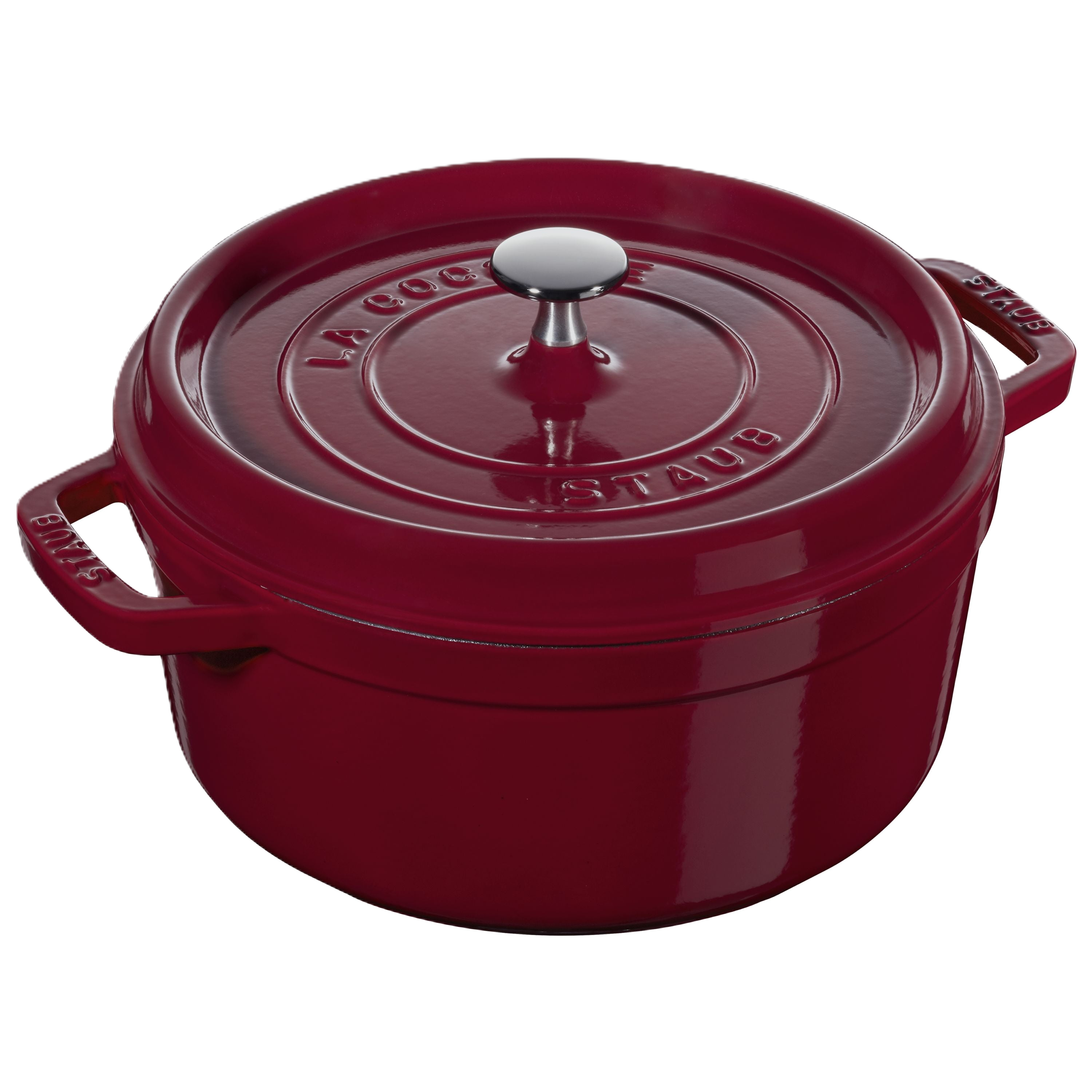 STAUB Cast Iron 4-Piece Mixed Cookware Set – Bordeaux-1