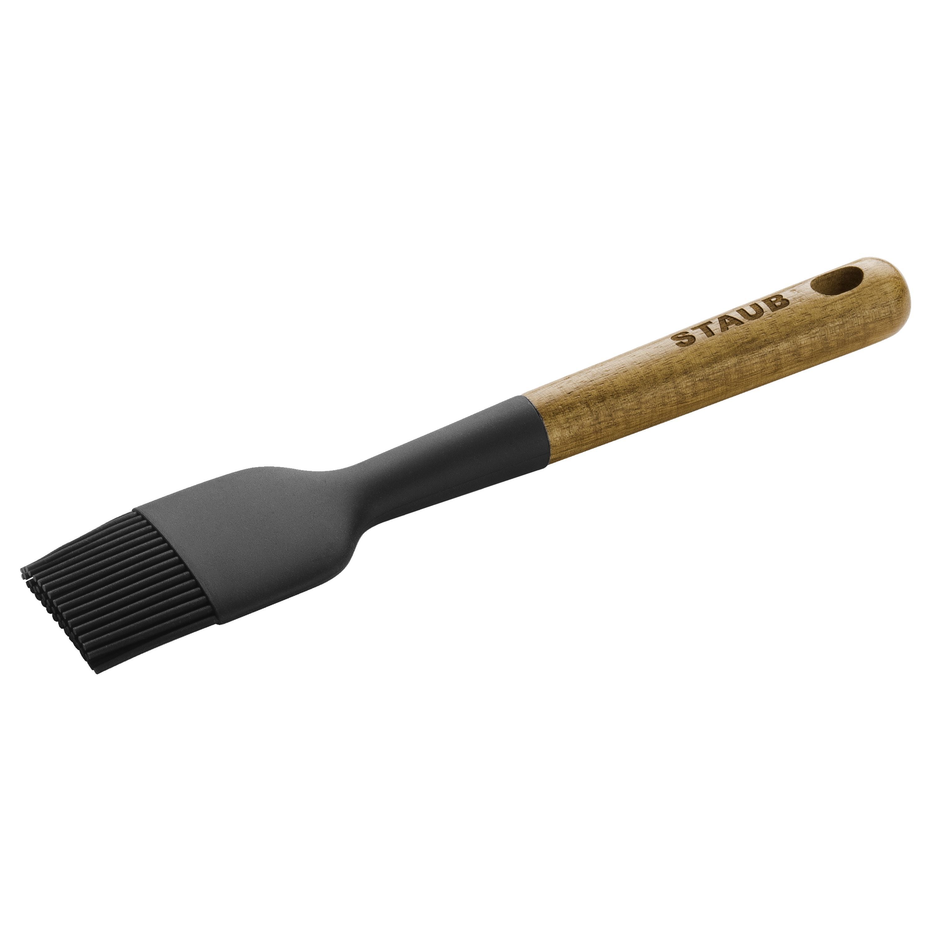 STAUB 22 cm Silicone Pastry Brush, Black