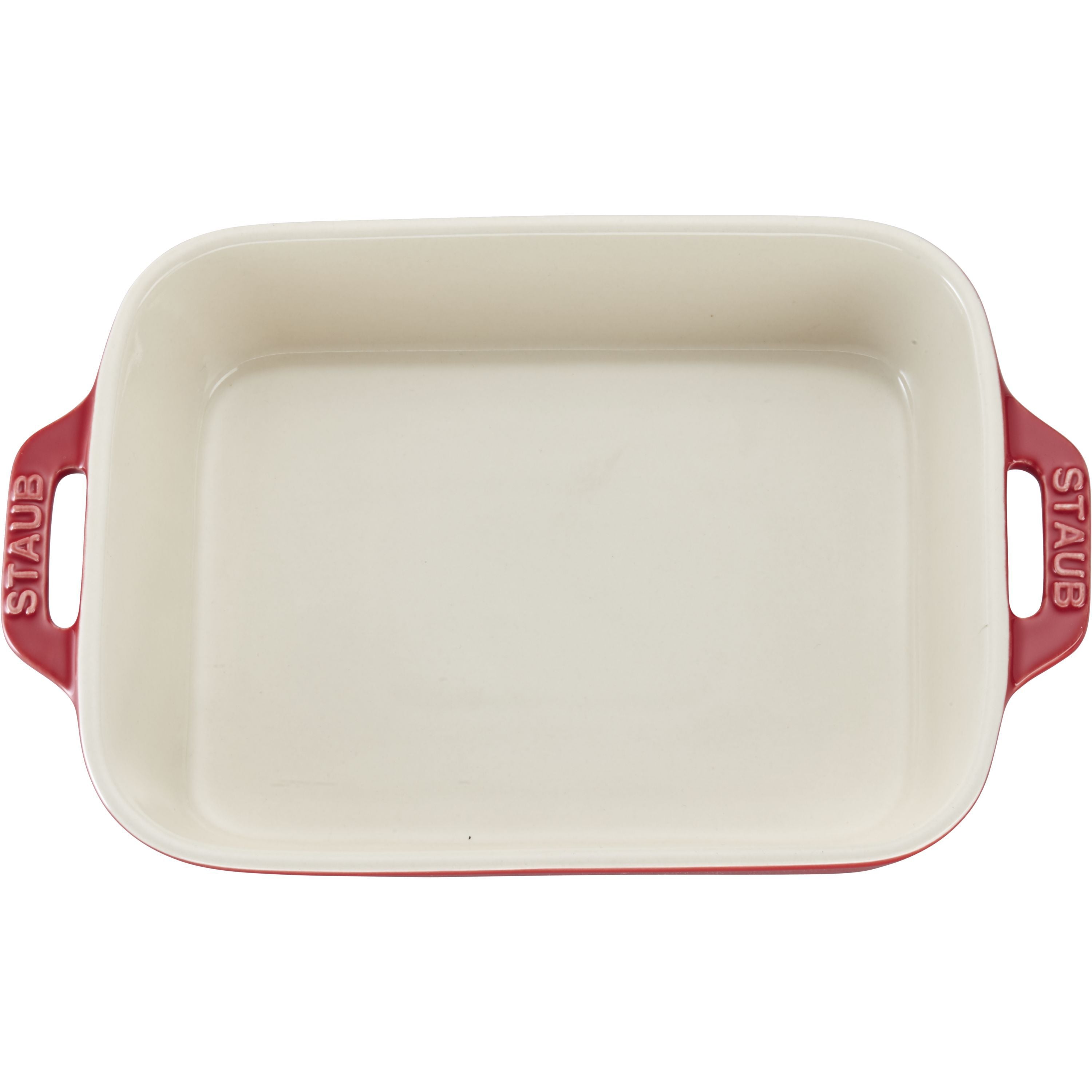 STAUB Ceramique Mixed Baking Dish Set Cherry 3 Piece-3