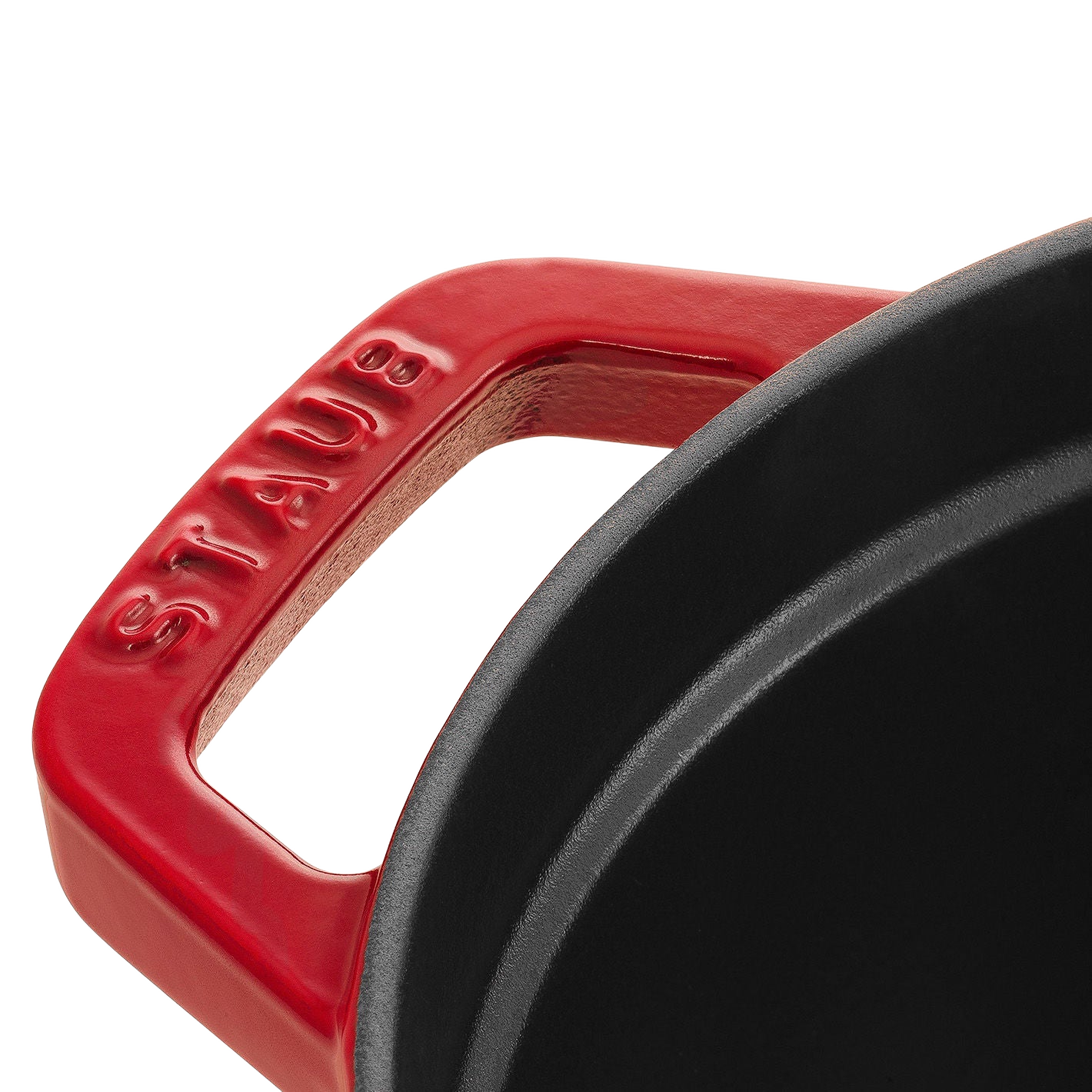 STAUB La Cocotte 5.5 L Cast Iron Oval Cocotte, Cherry-2