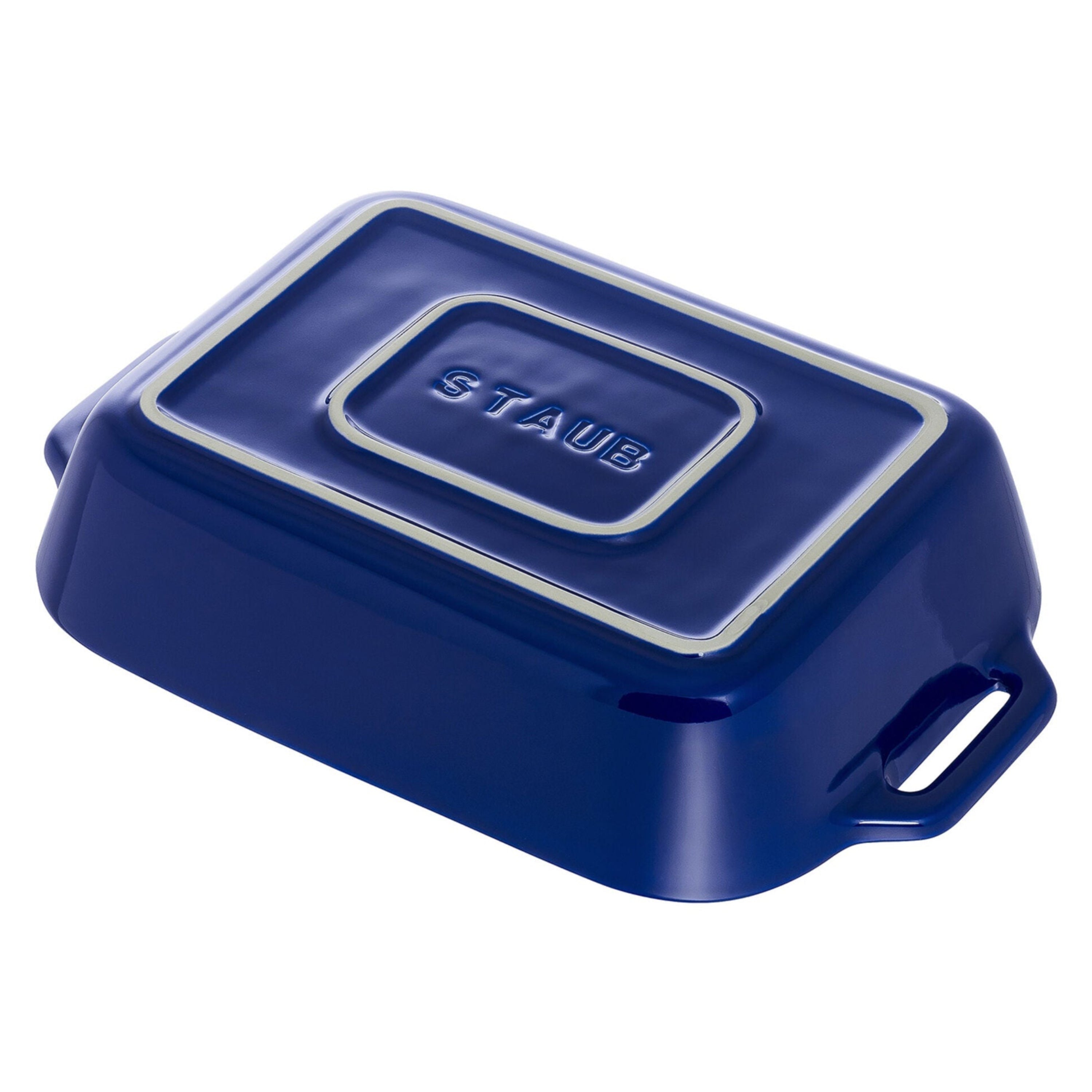 STAUB Ceramique Ceramic Rectangular Oven Dish on a white background