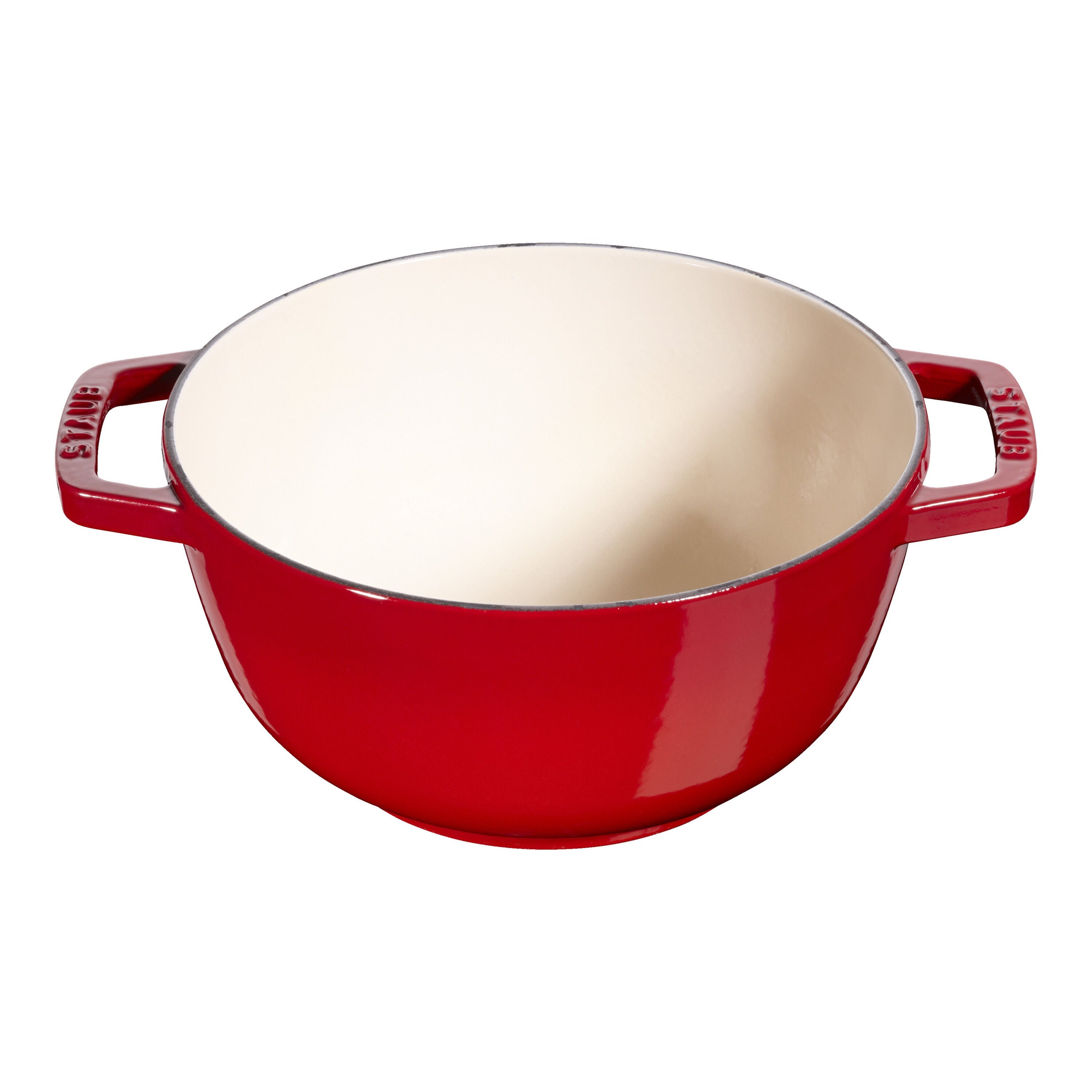 STAUB Specialities  Cast Iron Fondue Set, Cherry-2