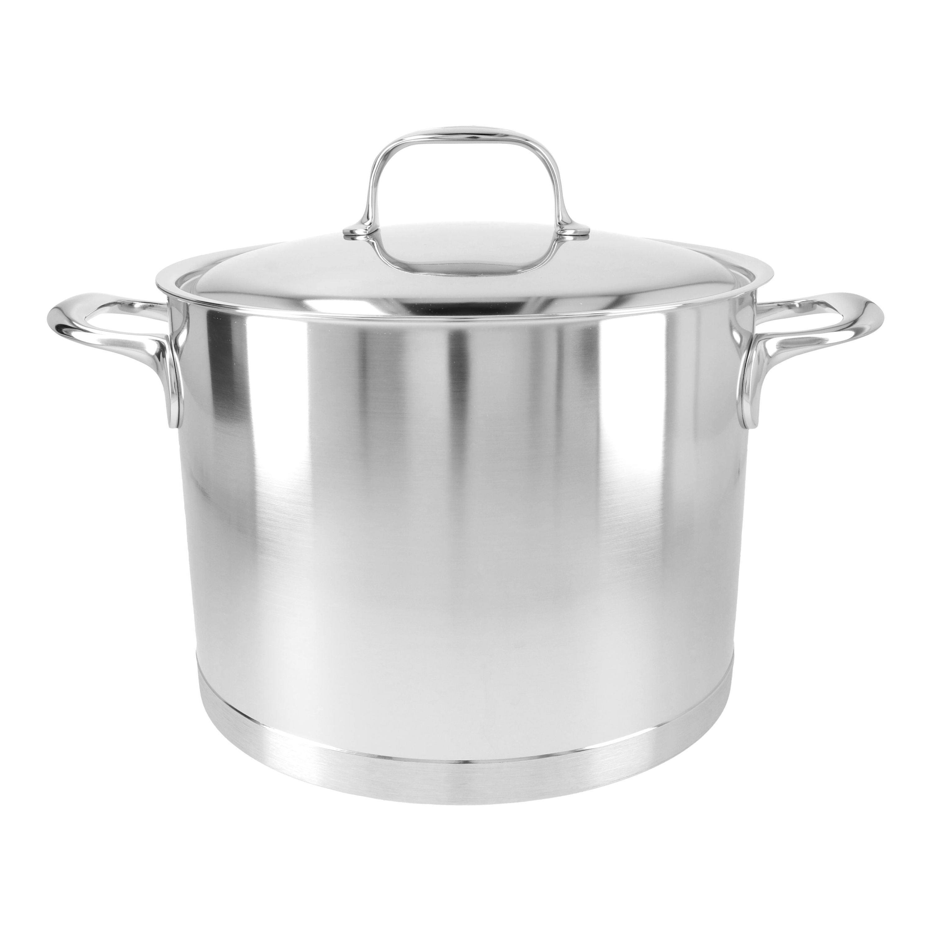 DEMEYERE Atlantis 7 8 L 18/10 Stainless Steel Stock Pot With Lid