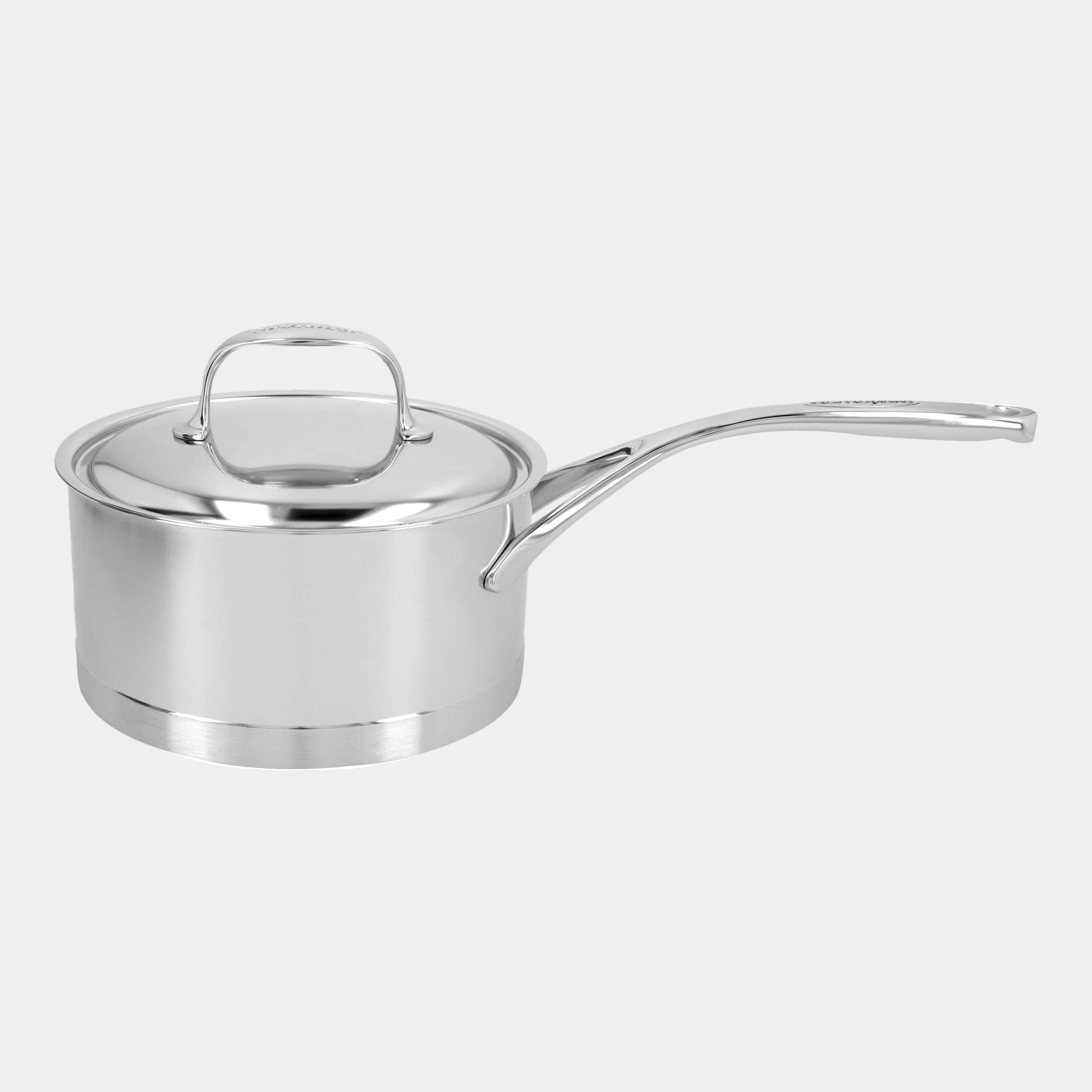 DEMEYERE Atlantis 7 2.2 L 18/10 Stainless Steel Round Sauce Pan With Lid, Silver