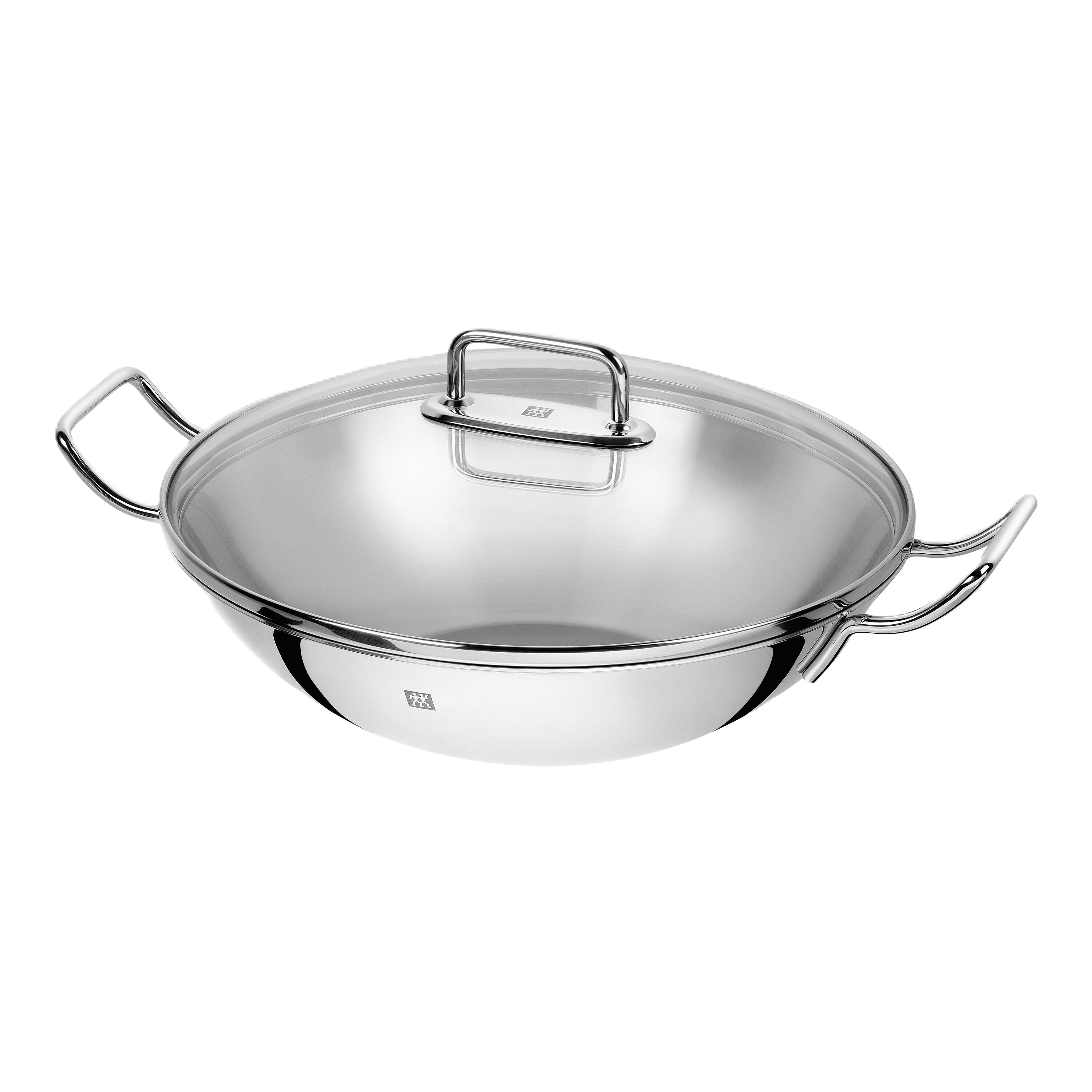 ZWILLING Plus 3 Piece 18/10 Stainless Steel Wok With Steamer And Lid