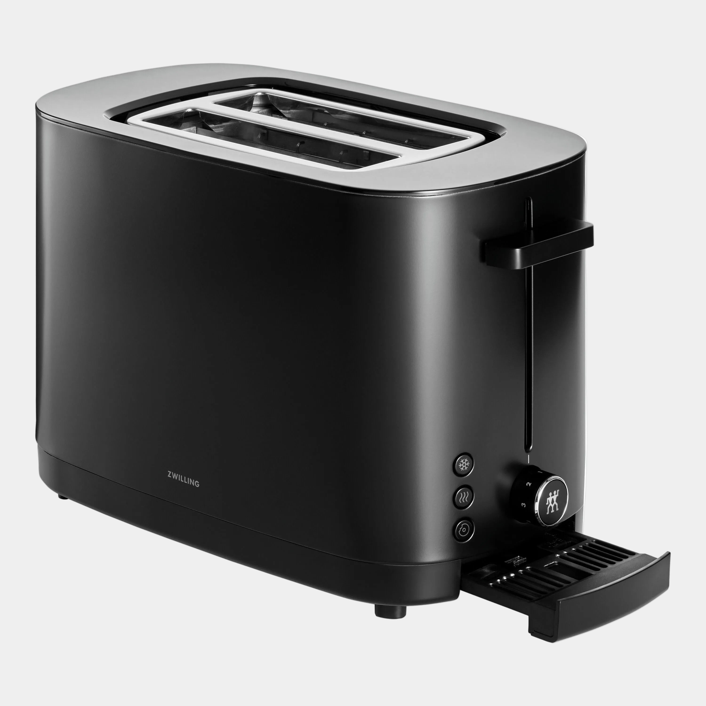 Enfinigy 2-Slot Toaster with Adjustable Browning - Black-1
