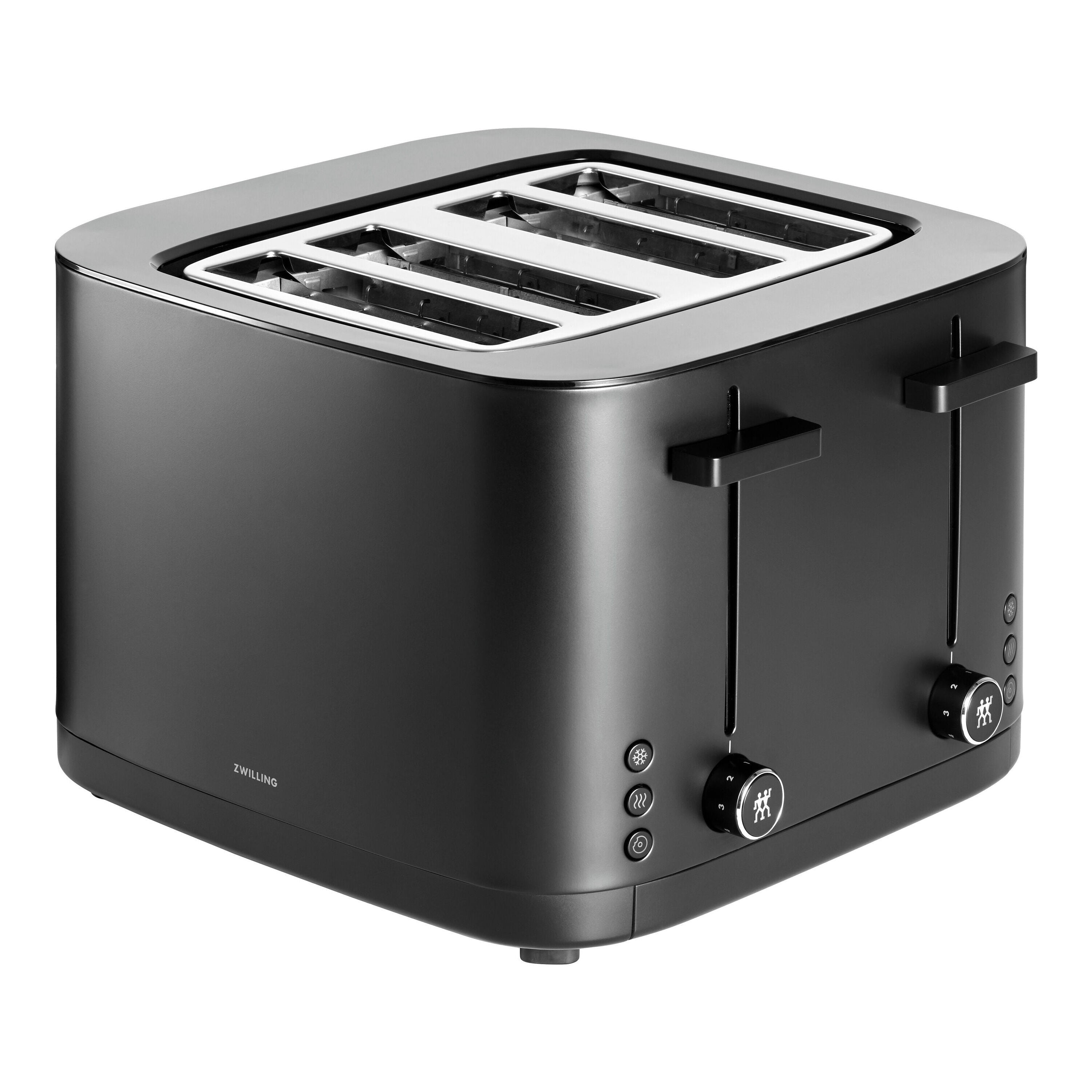 Enfinigy 4-Slot Toaster with Adjustable Browning – Black-0