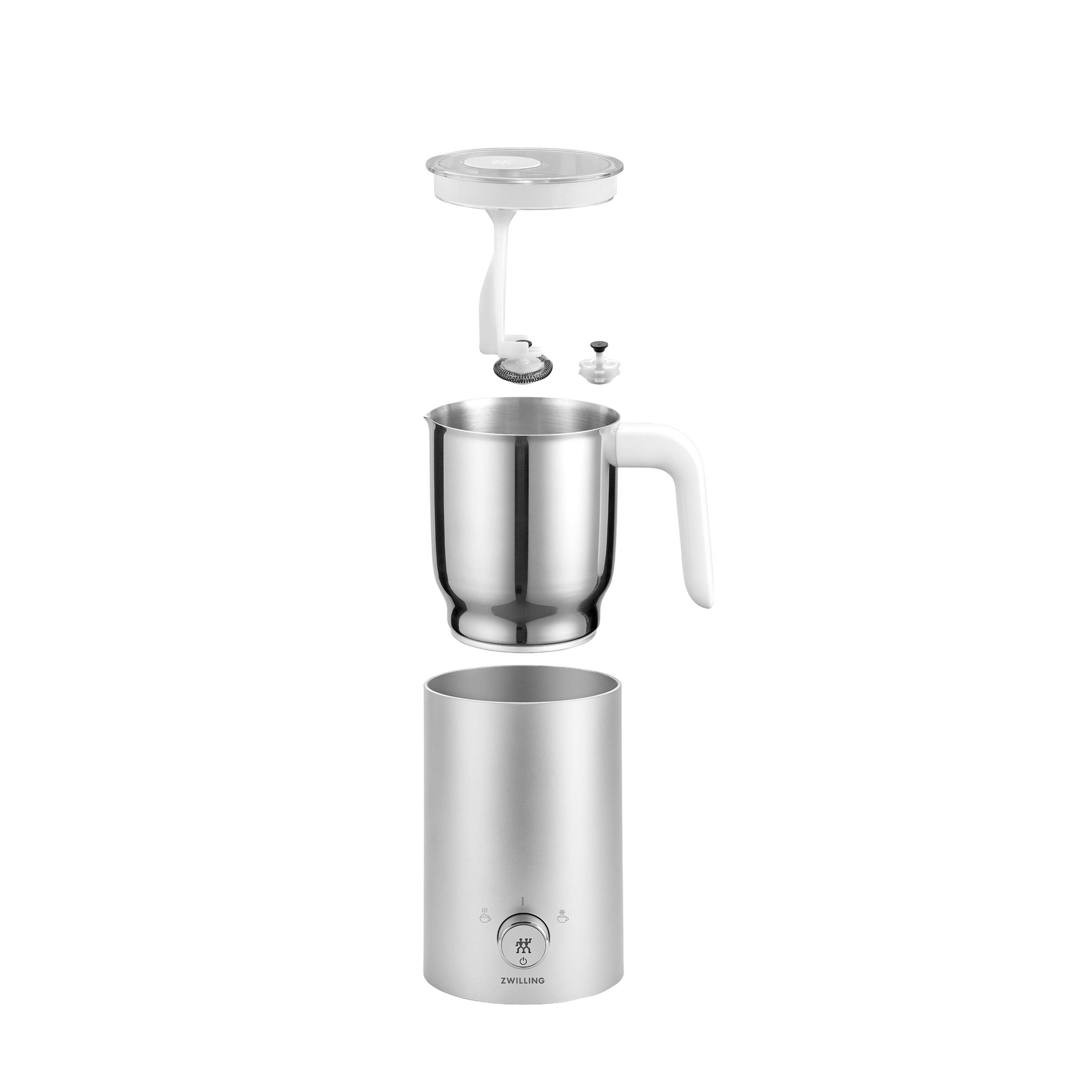 ZWILLING Enfinigy Milk Frother, 400 mL, Silver-2