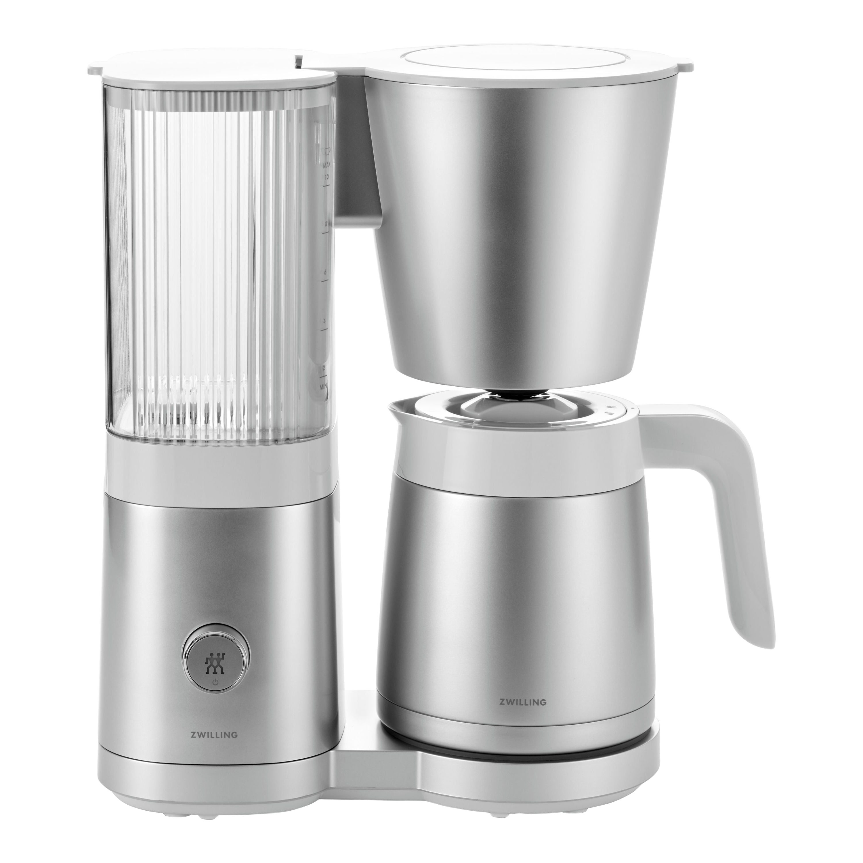 ZWILLING Enfinigy Thermal Carafe Drip Coffee Maker, Silver-0