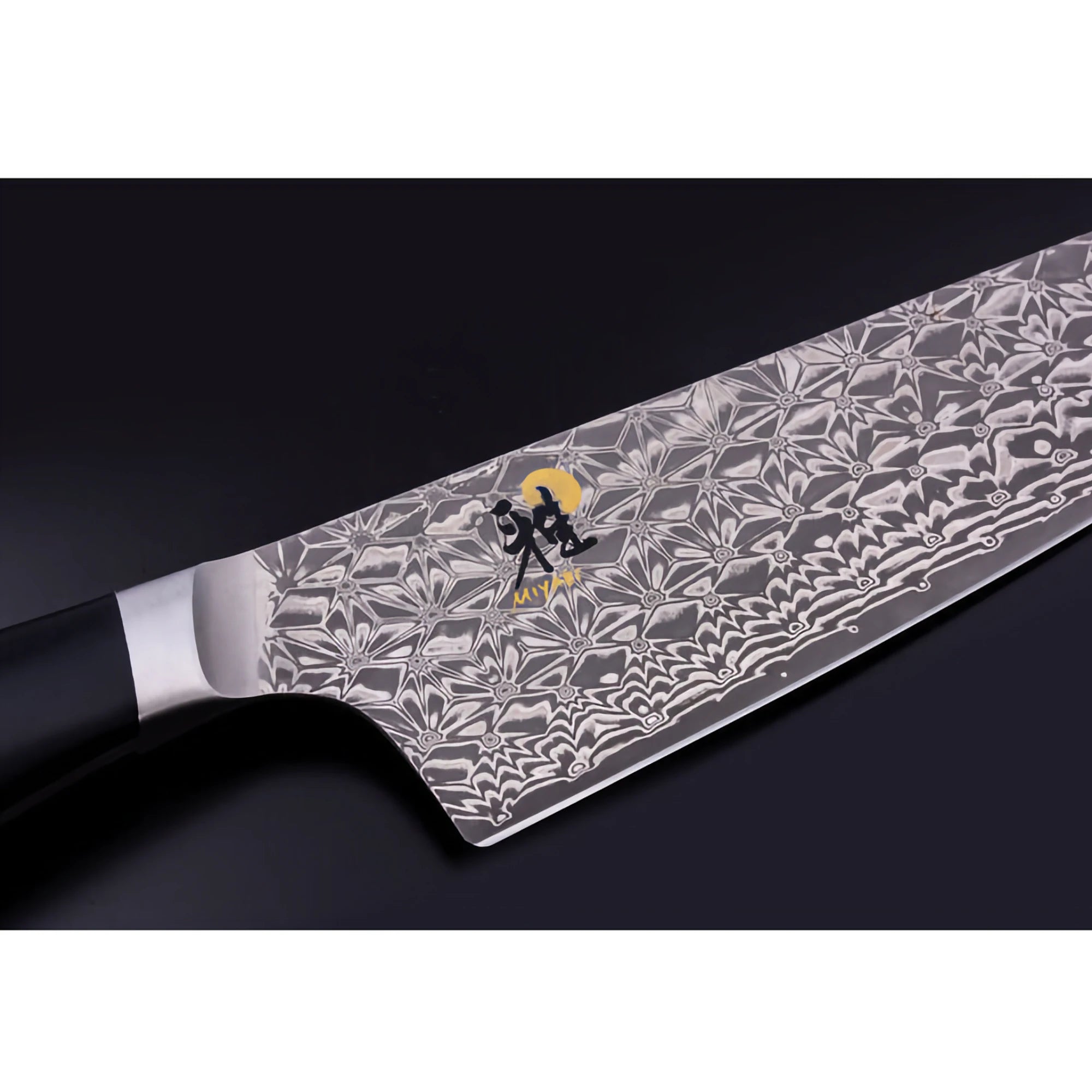 Miyabi Hibana 800DP 8″ Gyutoh – FC61 Steel, 49‑Layer Spark Damascus, Ergonomic Triple‑Riveted Handle