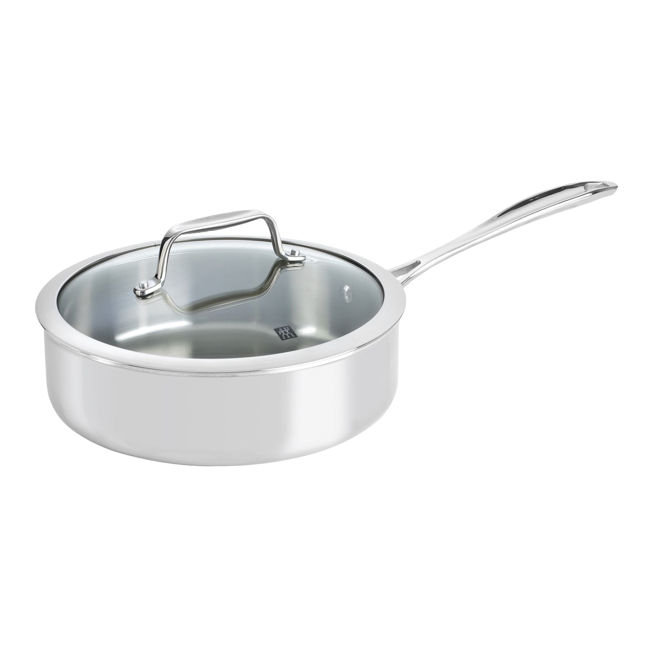 ZWILLING Vista Clad 10 Piece 18/10 Stainless Steel Cookware Set With Bonus 20 Piece Flatware Set