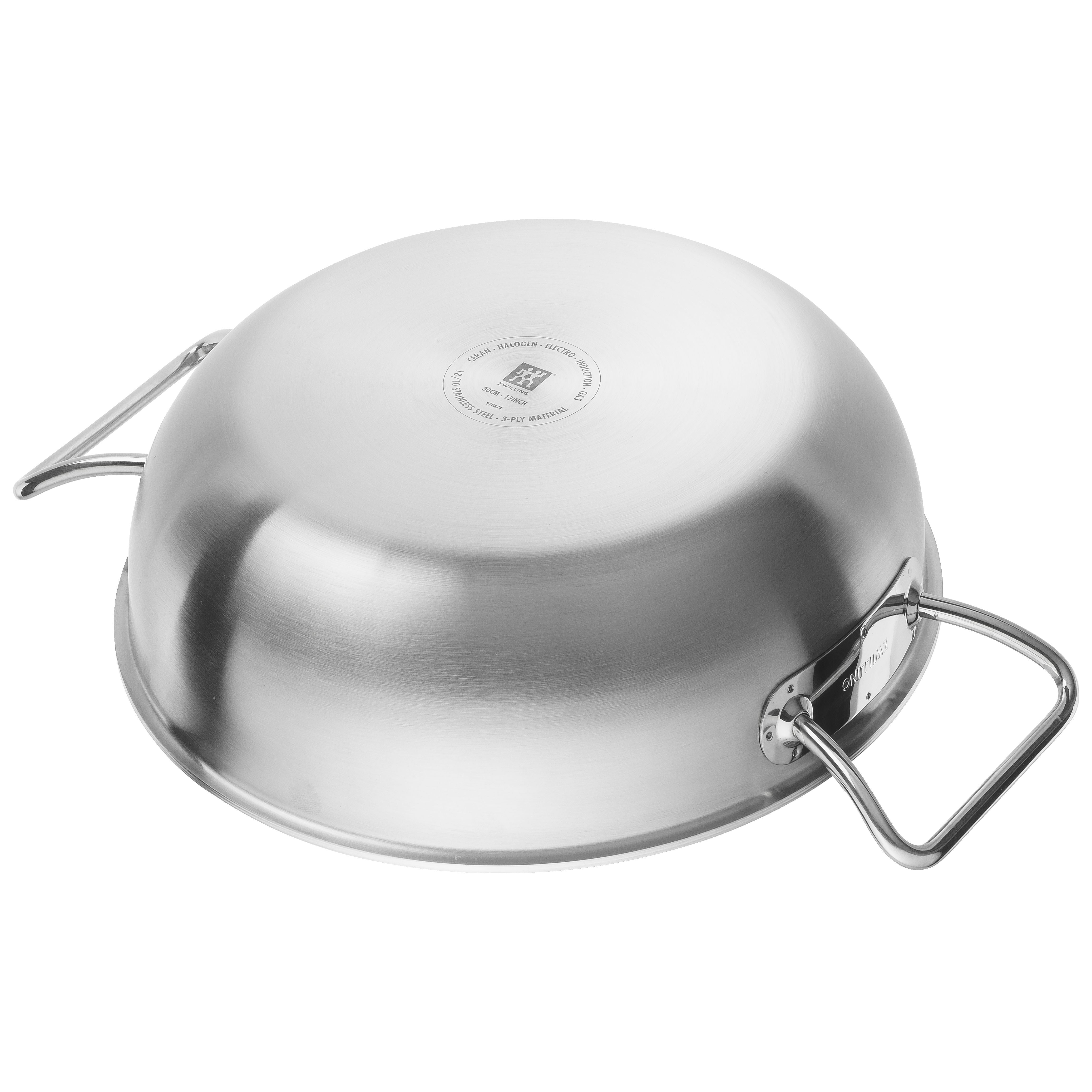 ZWILLING Pro 30 cm / 12 inch 18/10 Stainless Steel Wok