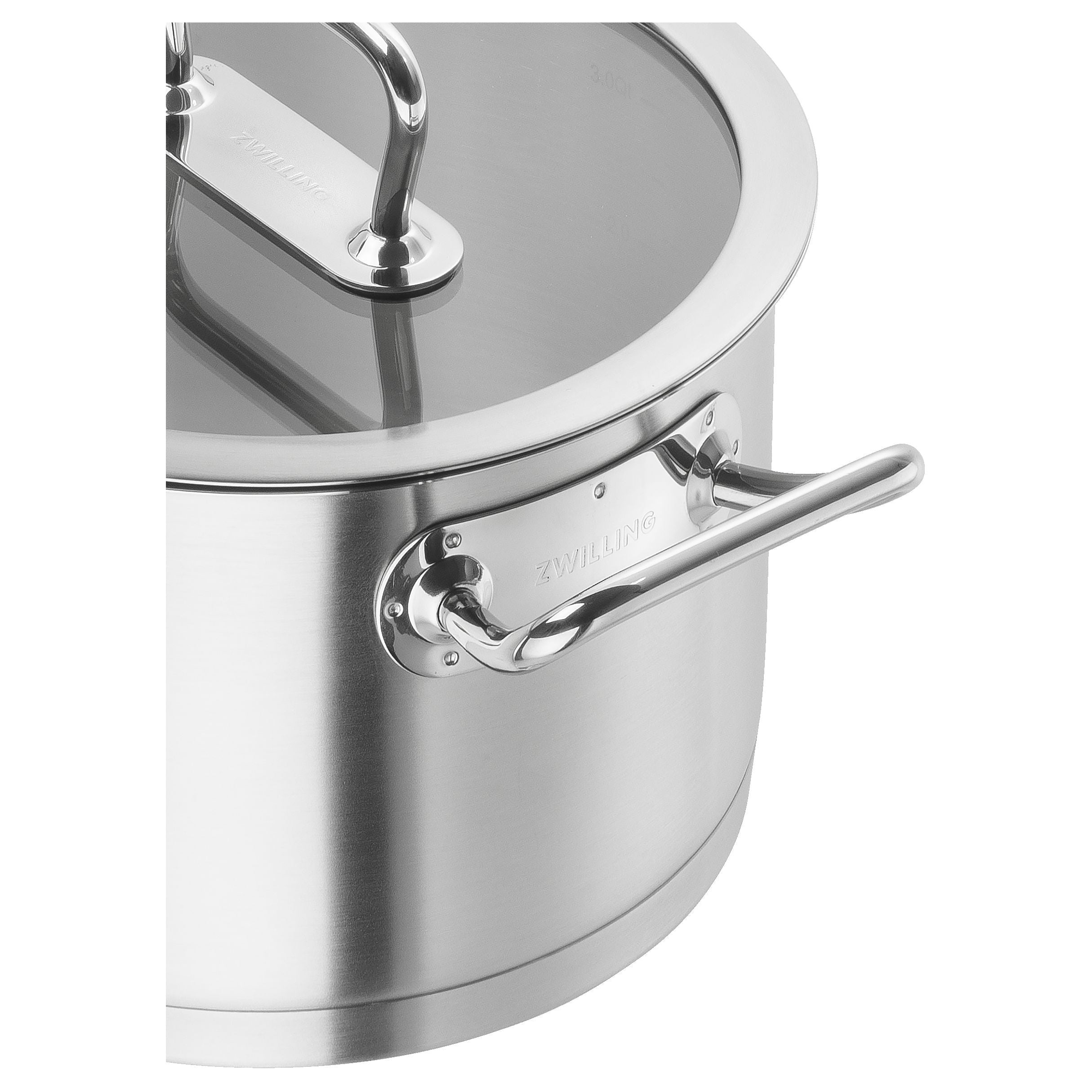 ZWILLING Pro 13.25 L 18/10 Stainless Steel Stock Pot High-Sided-1