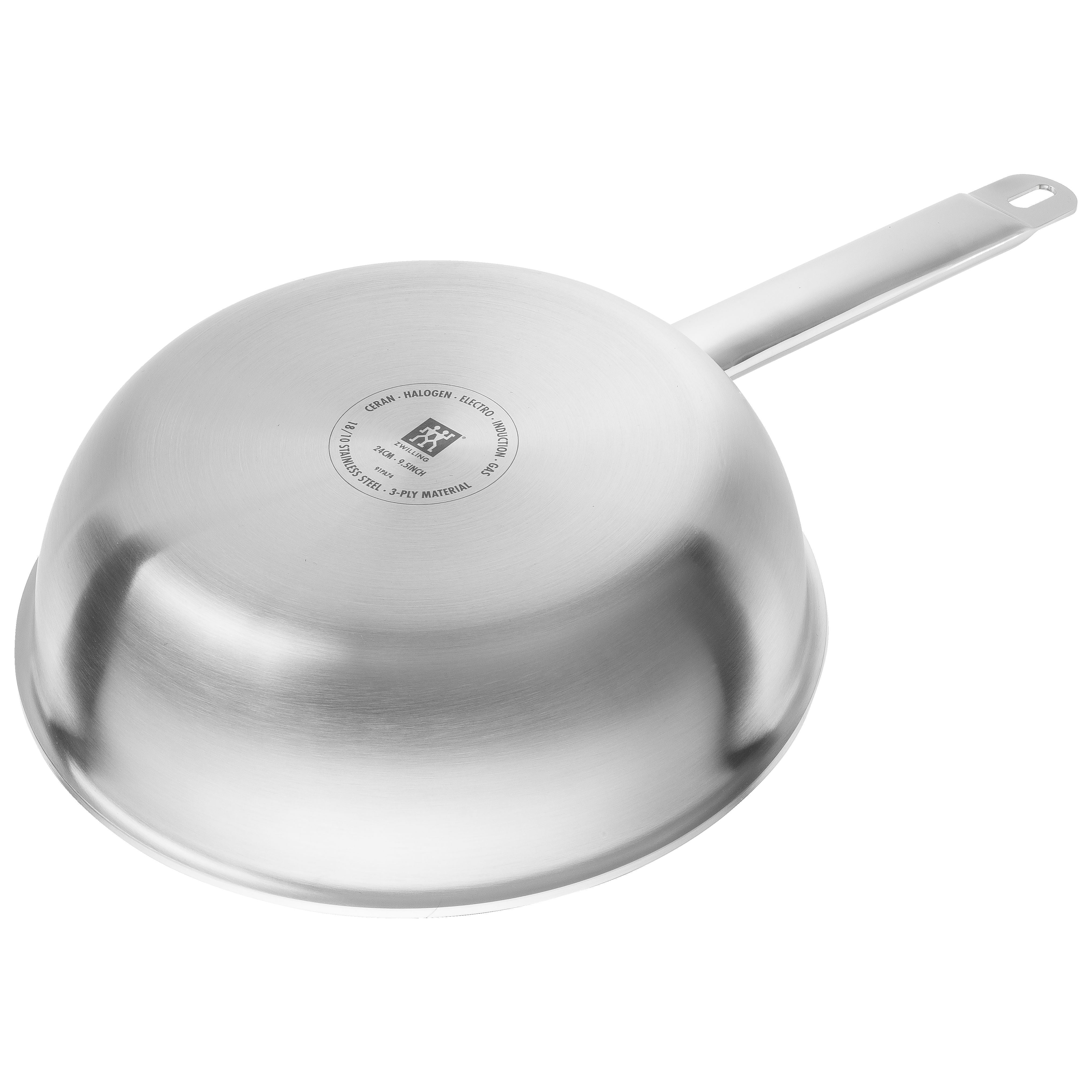 ZWILLING Pro 24 cm (9.5 inch) Frying Pan – 18/10 Stainless Steel, Professional Quality-2
