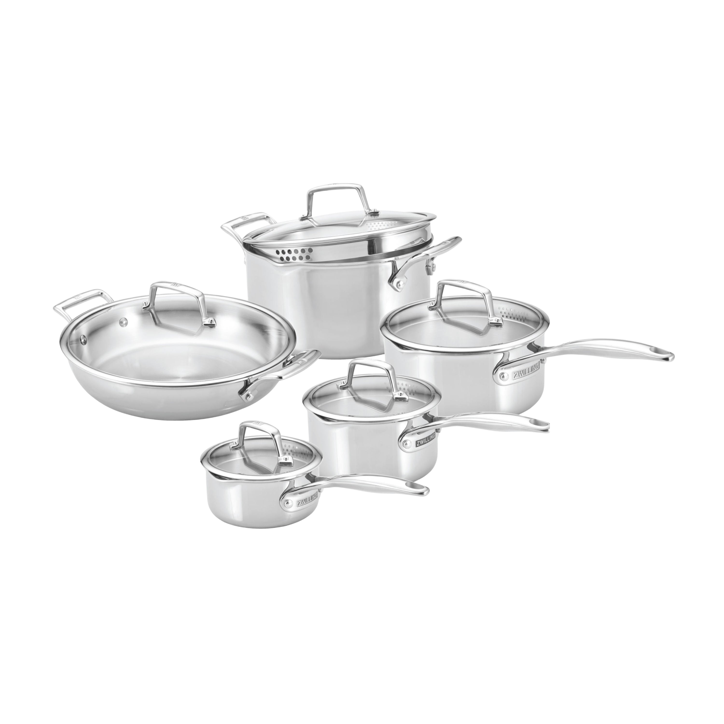 ZWILLING Energy X3 10-Piece Stainless Steel Cookware Set-0