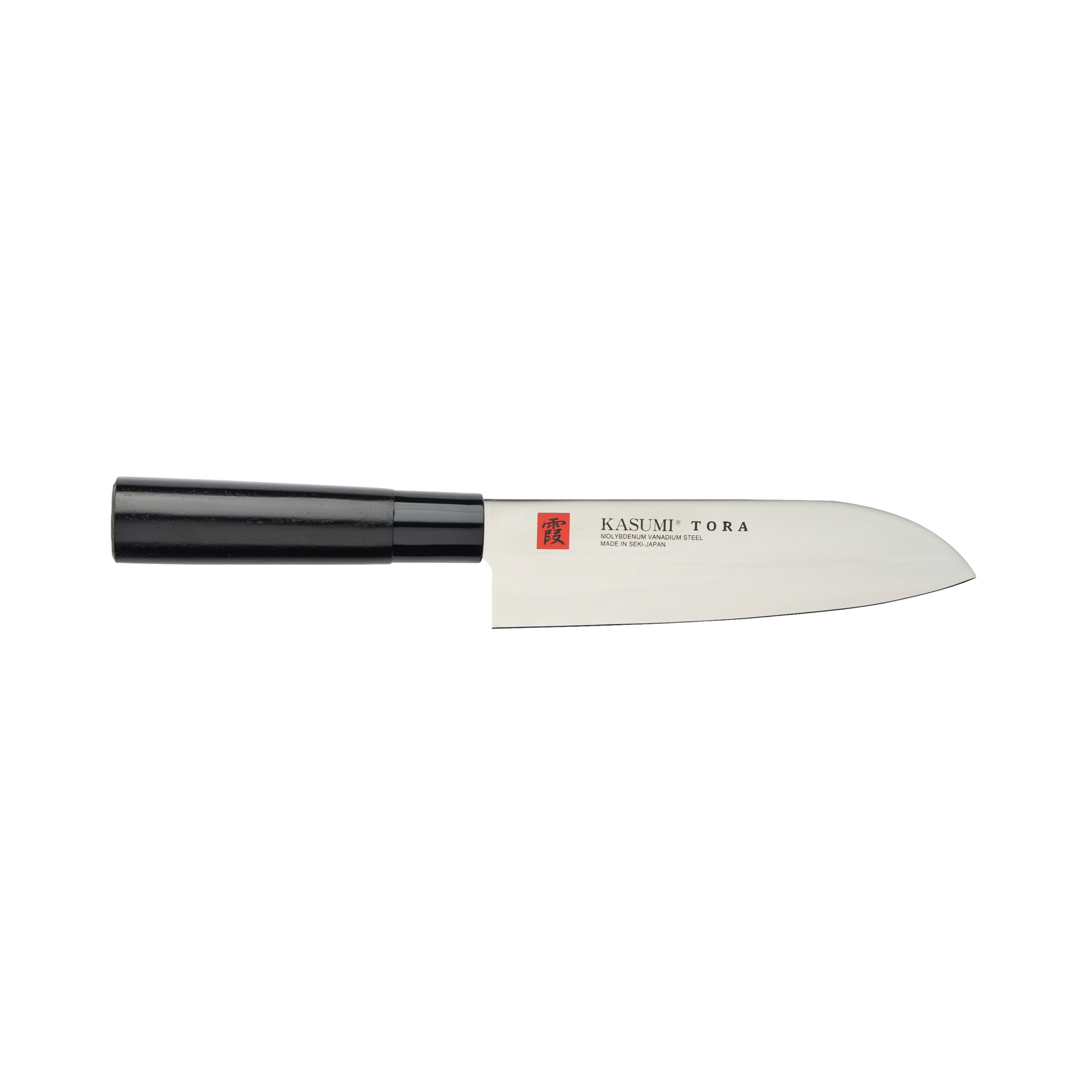 Kasumi Tora Santoku Knife 16.5cm / 6.5" - Magnolia Handle, Made in Japan